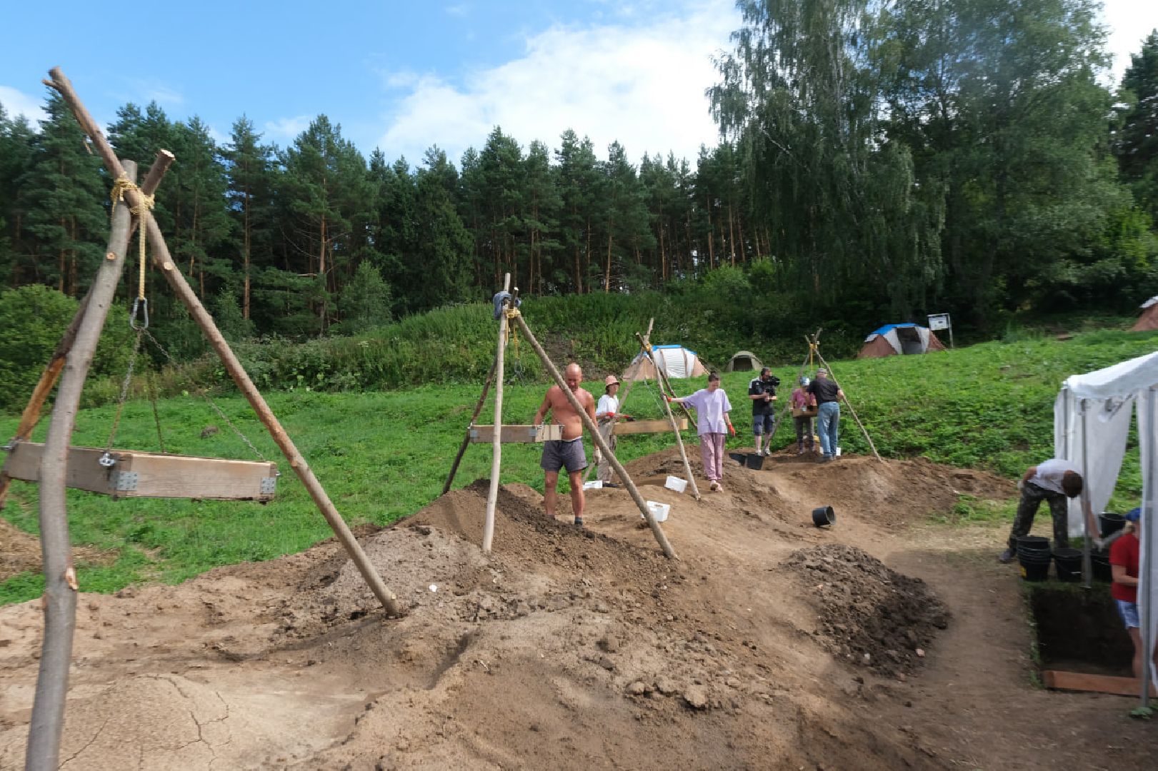 пущино, серпухов, археологи, археологические находки,