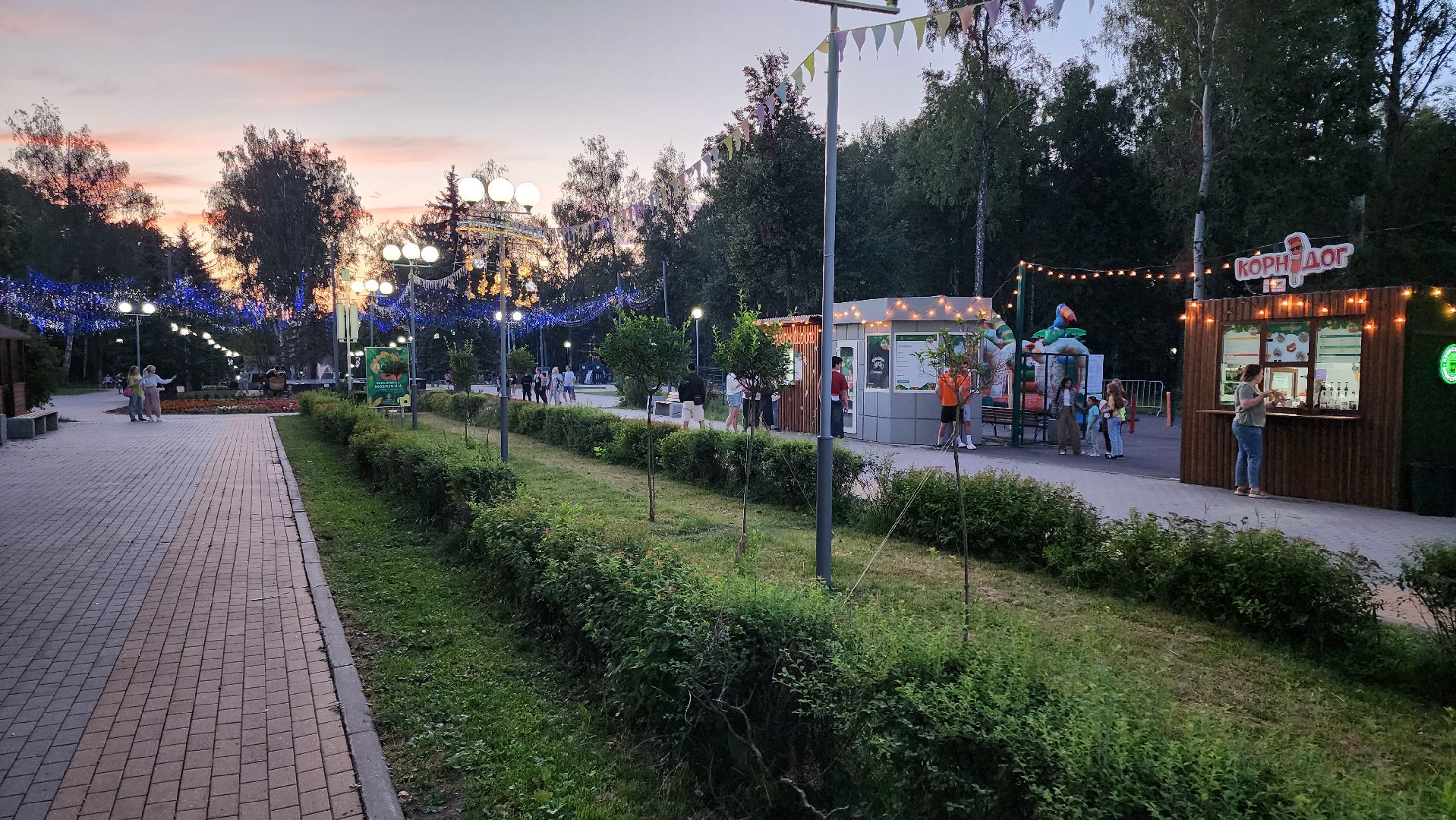 Кашира, ночь в парке, барабанщик, DJ, MC, барабанное шоу, танцы, городской парк,