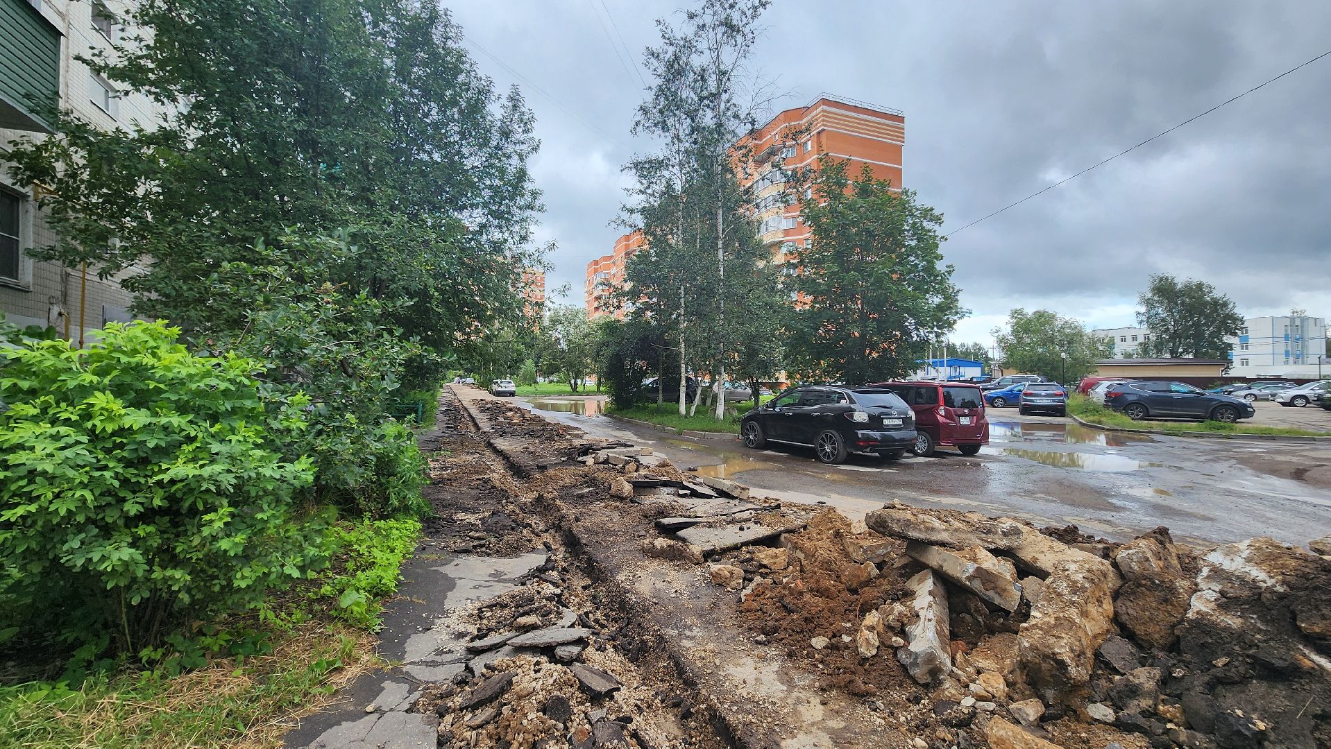Солнечногорск, благоустройство, формирование комфортной городской среды, Военный городок,