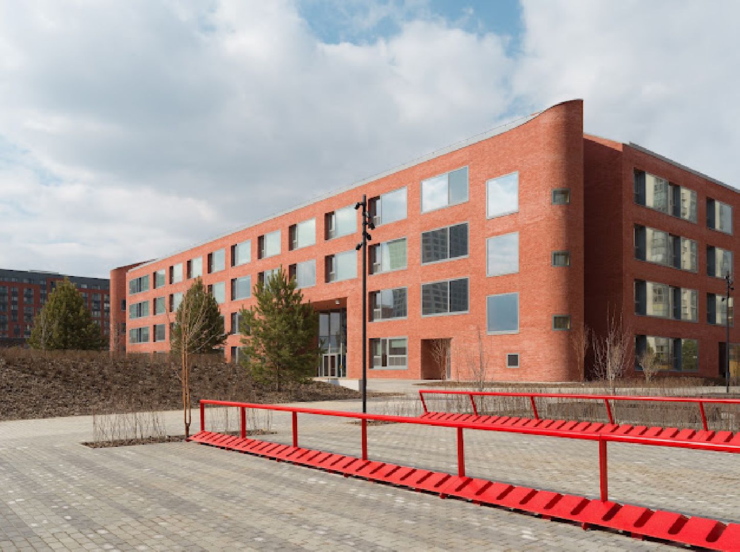 строительство школы, ново-молоково, школа на 825 мест,школа в молоково, ленинский округ,современная школа,