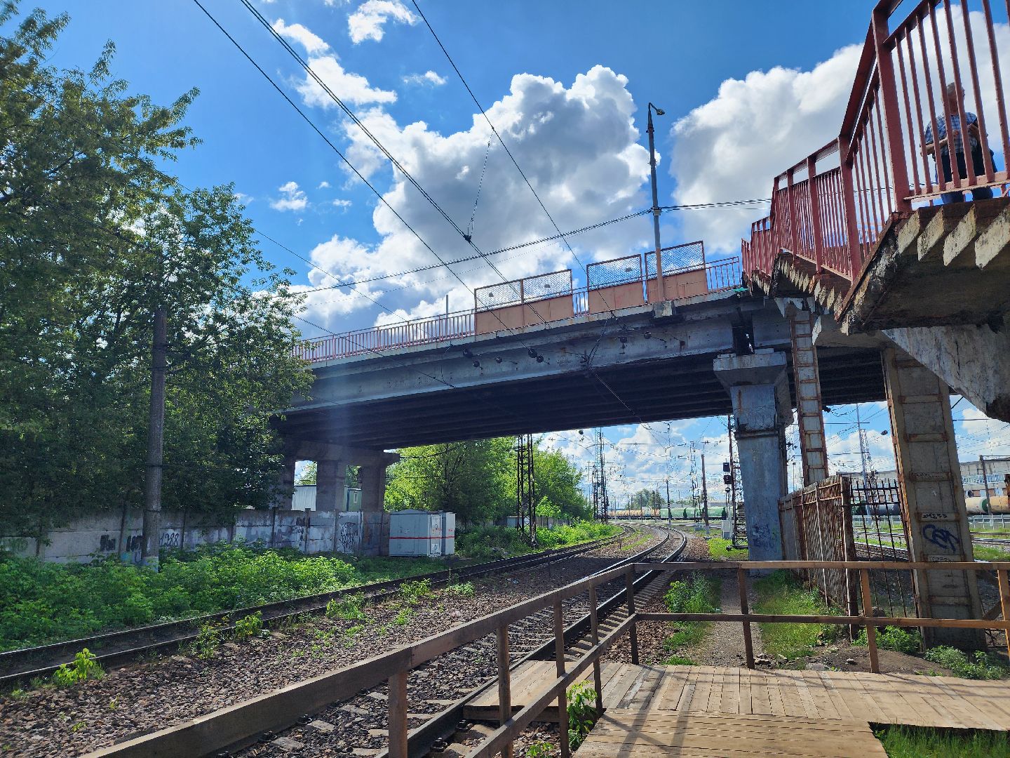 воскресенск, путепровод 88 км, ремонт,