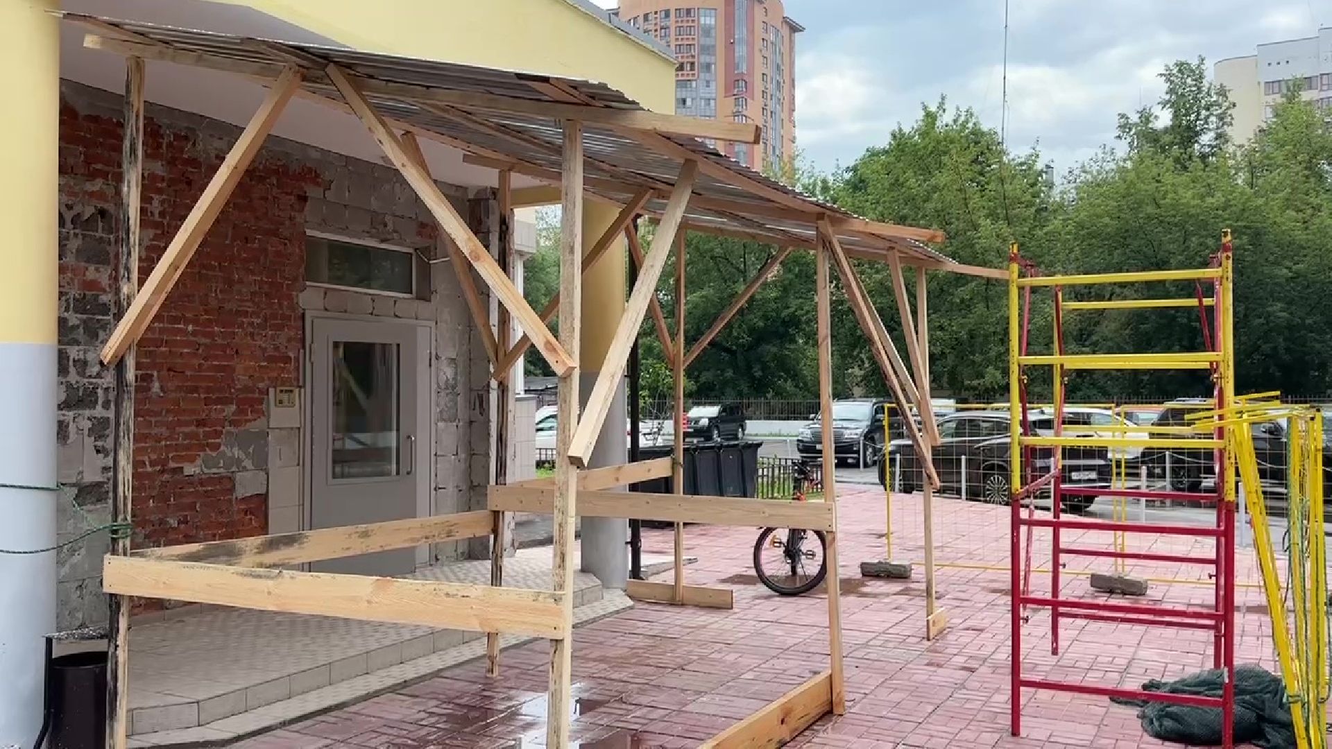 Реутов, ЖКХ, ремонт, входная группа,фасад,