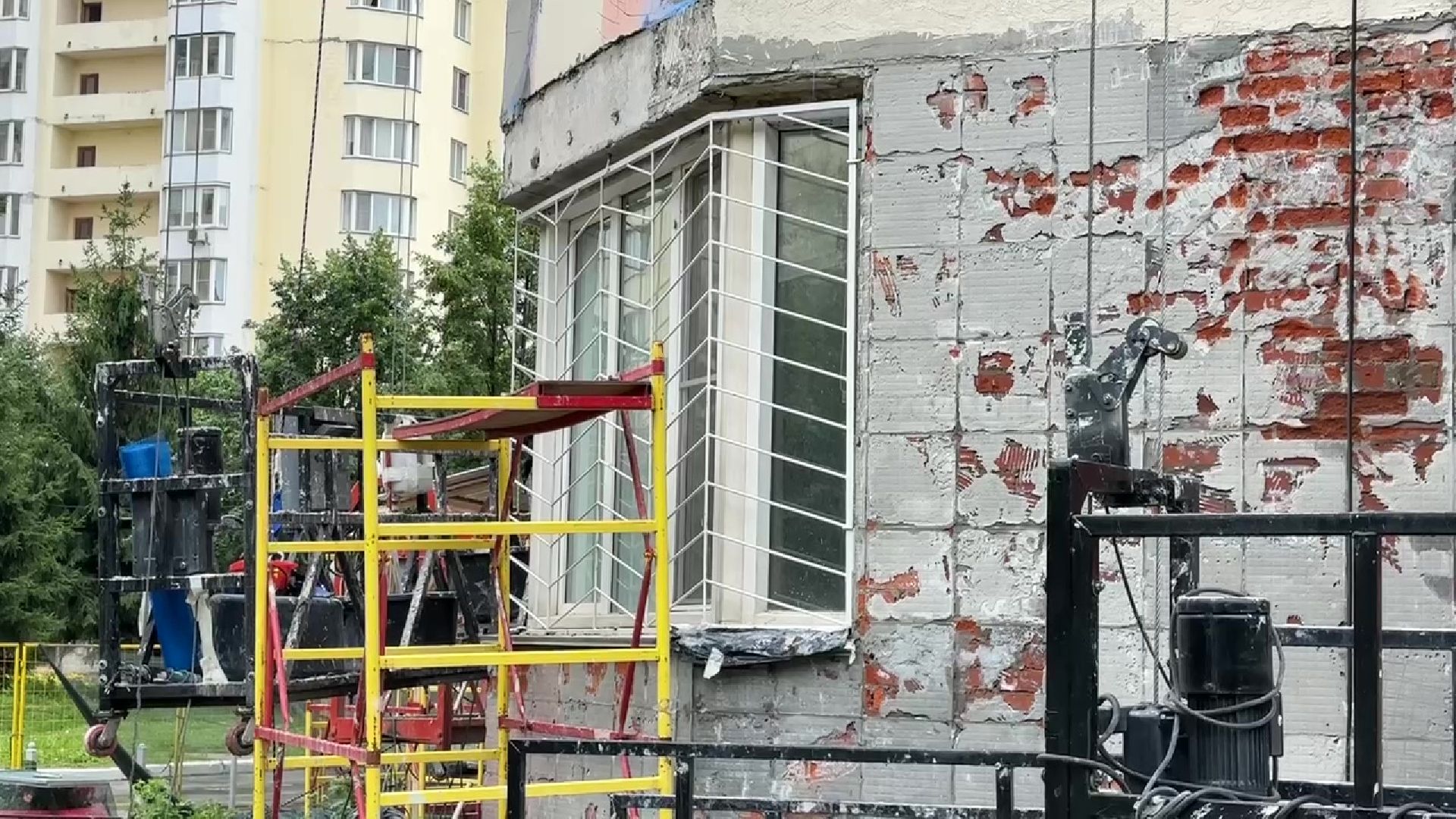 Реутов, ЖКХ, ремонт, входная группа,фасад,