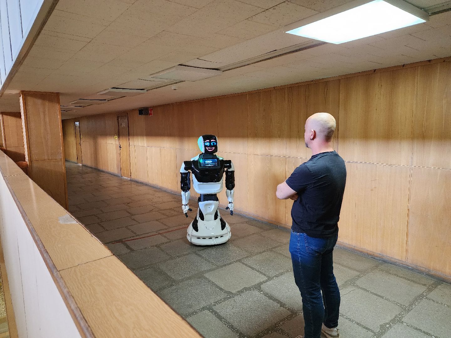 Дубна, Университет дубна, Робот, Сервисный робот, Практика,