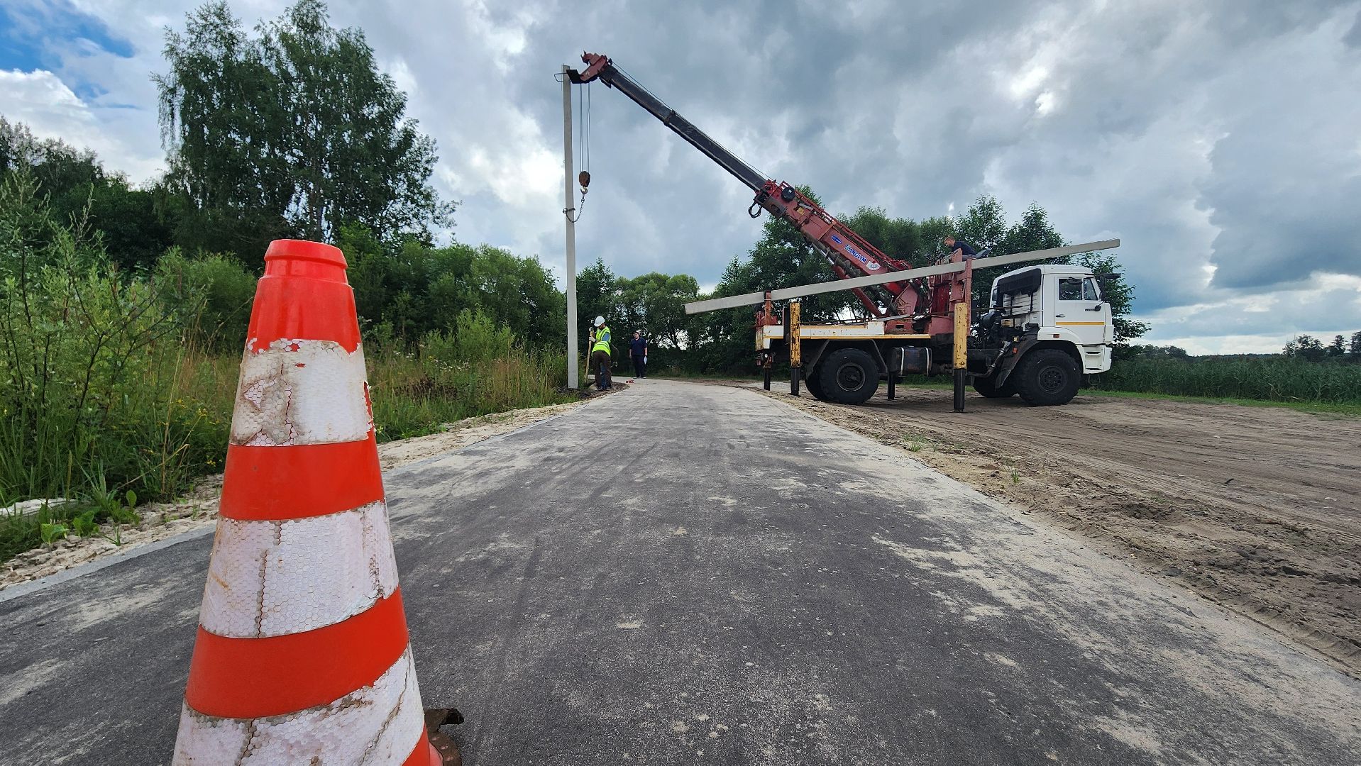 уличное освещение, благоуйстройство, Рошаль, озеро Юбилейное, Большая Шатура,
