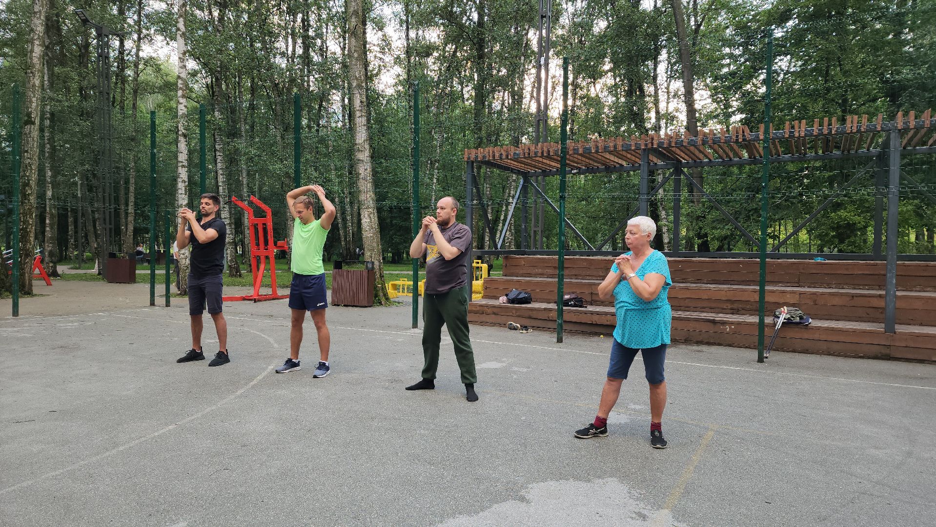 Спорт, тренировка, Лобня,