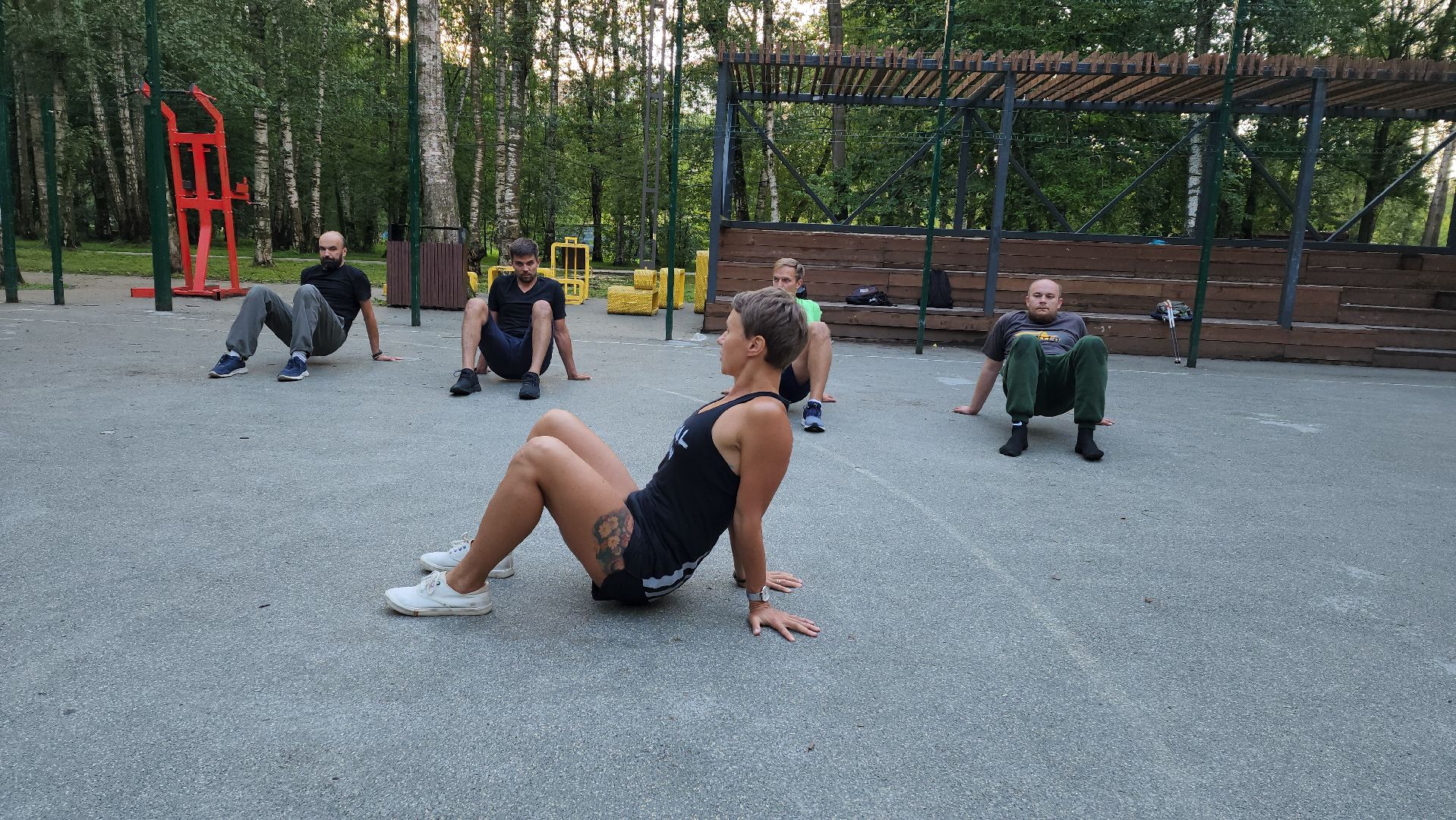 Спорт, тренировка, Лобня,