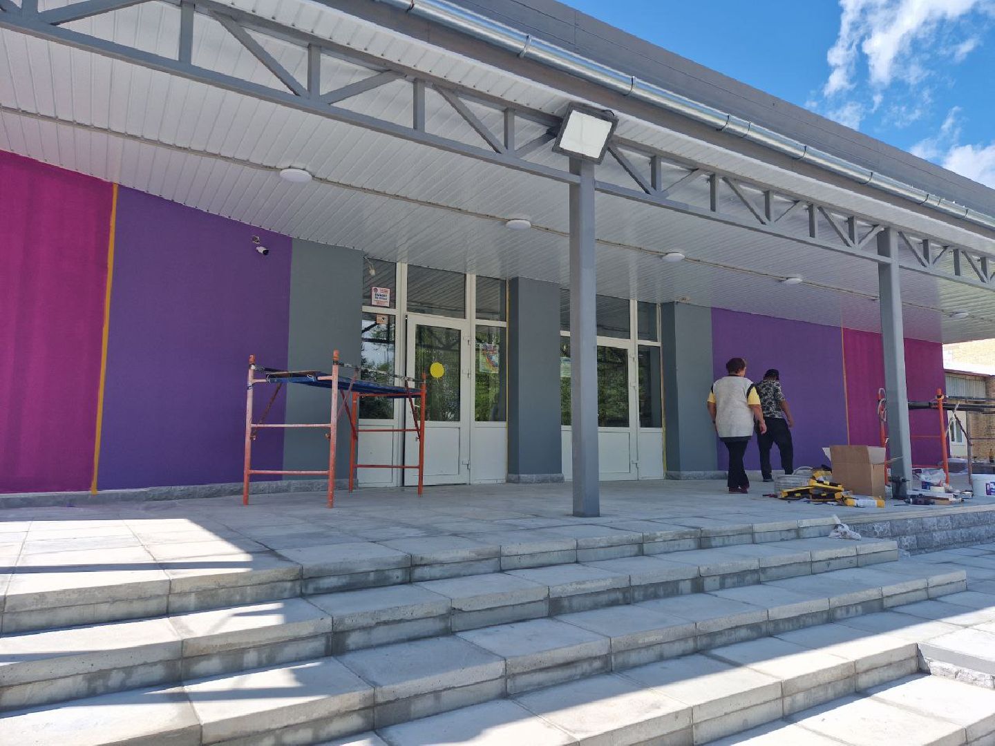 Подмосковье, дом культуры, ремонт, благоустройство,