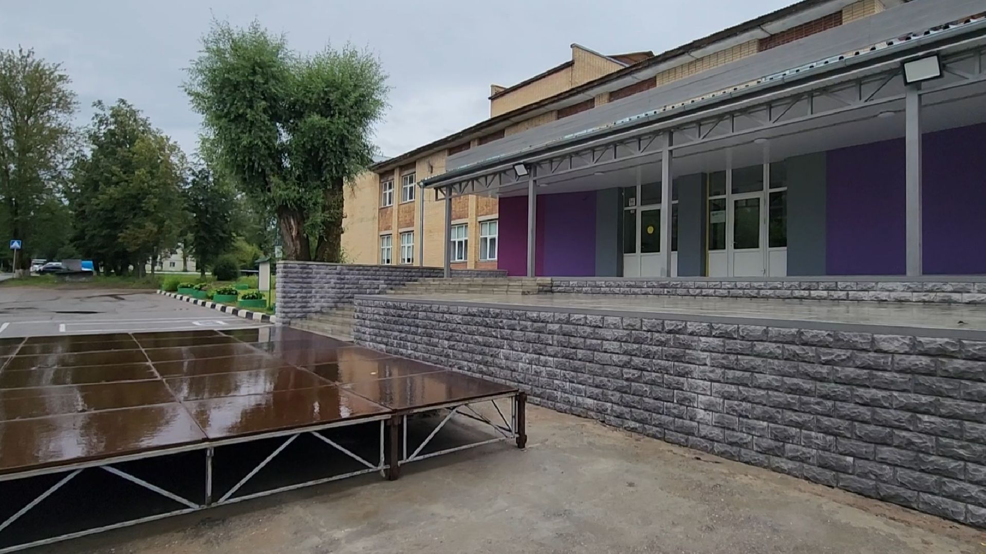 Подмосковье, дом культуры, ремонт, благоустройство,