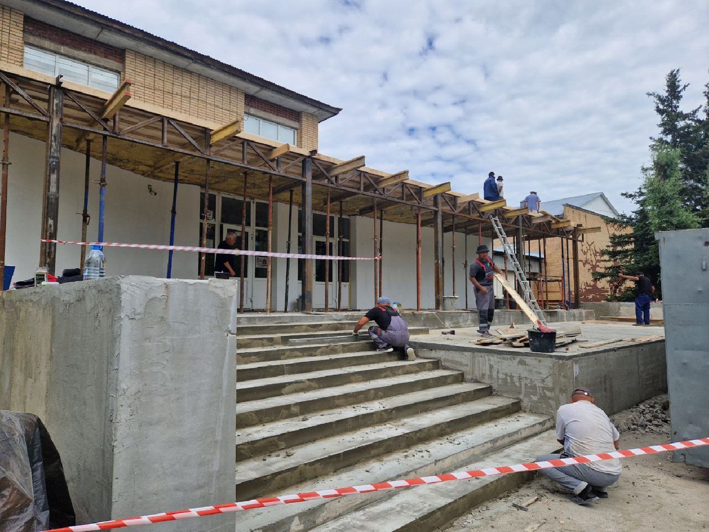 Подмосковье, дом культуры, ремонт, благоустройство,