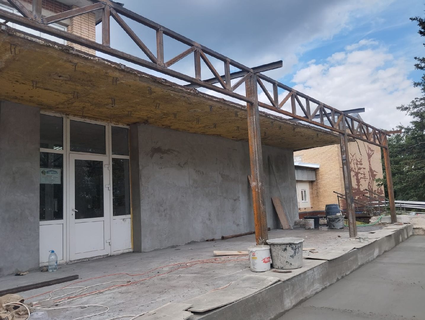 Подмосковье, дом культуры, ремонт, благоустройство,