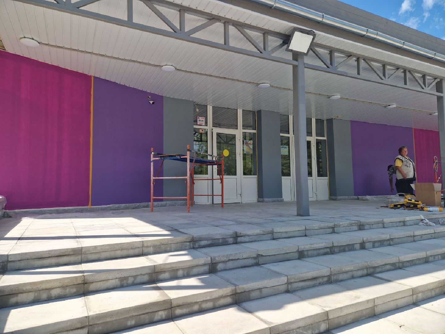 Подмосковье, дом культуры, ремонт, благоустройство,