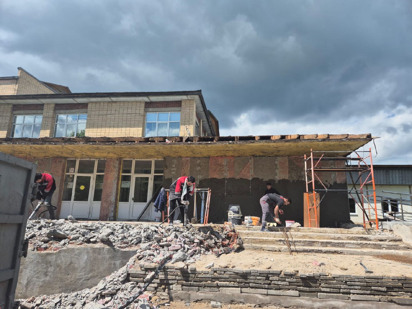 Подмосковье, дом культуры, ремонт, благоустройство,