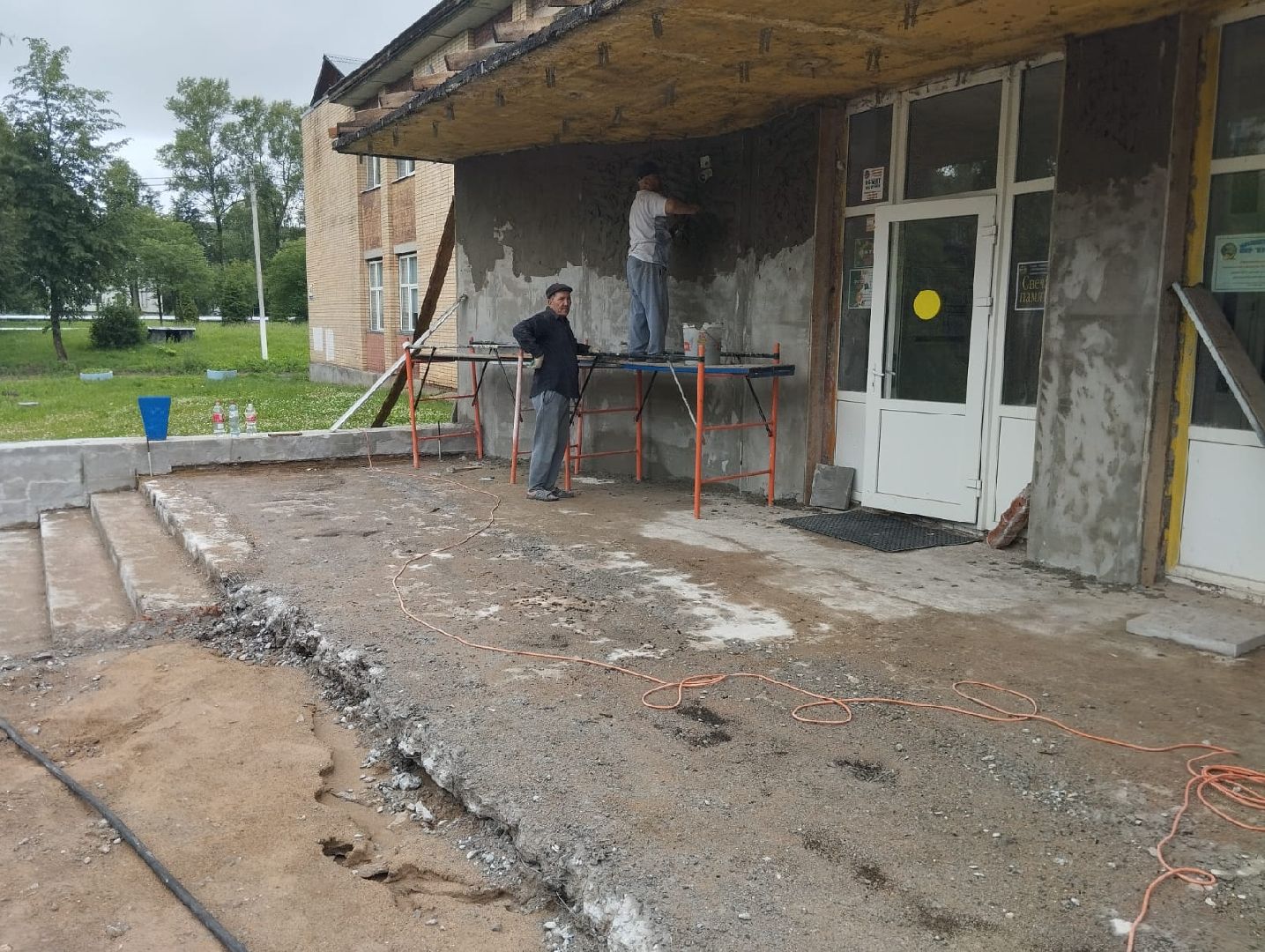 Подмосковье, дом культуры, ремонт, благоустройство,