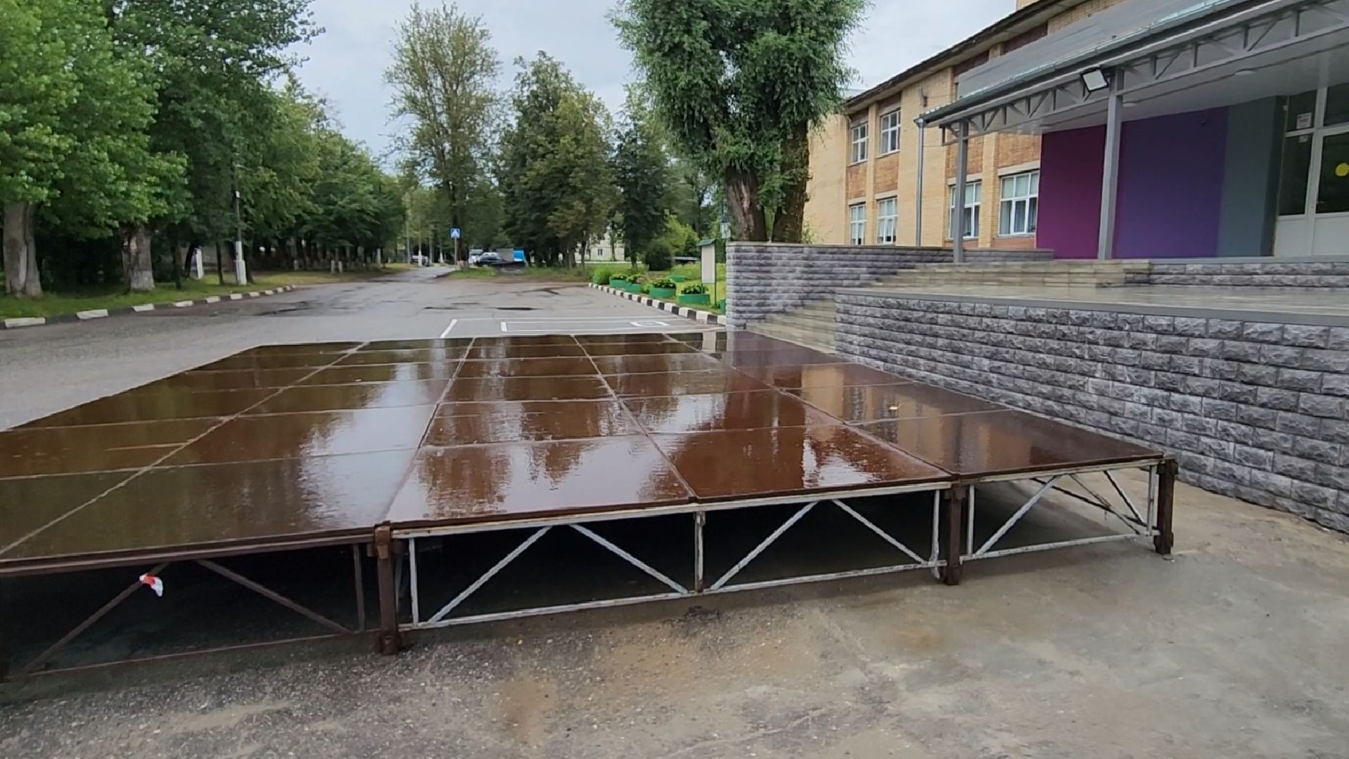 Подмосковье, дом культуры, ремонт, благоустройство,