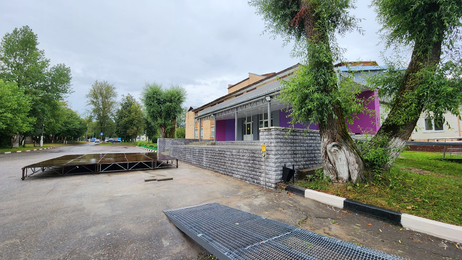 Подмосковье, дом культуры, ремонт, благоустройство,