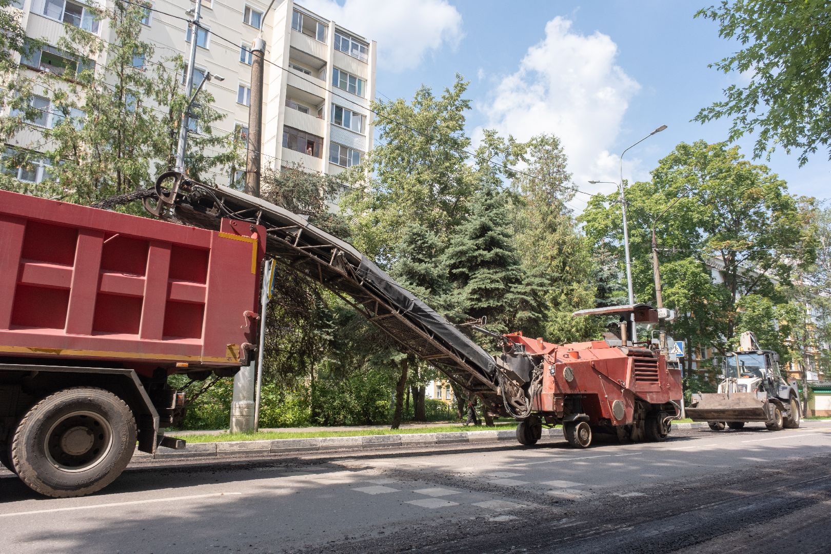 лыткарино, жкх, дороги, фрезеровка дороги,