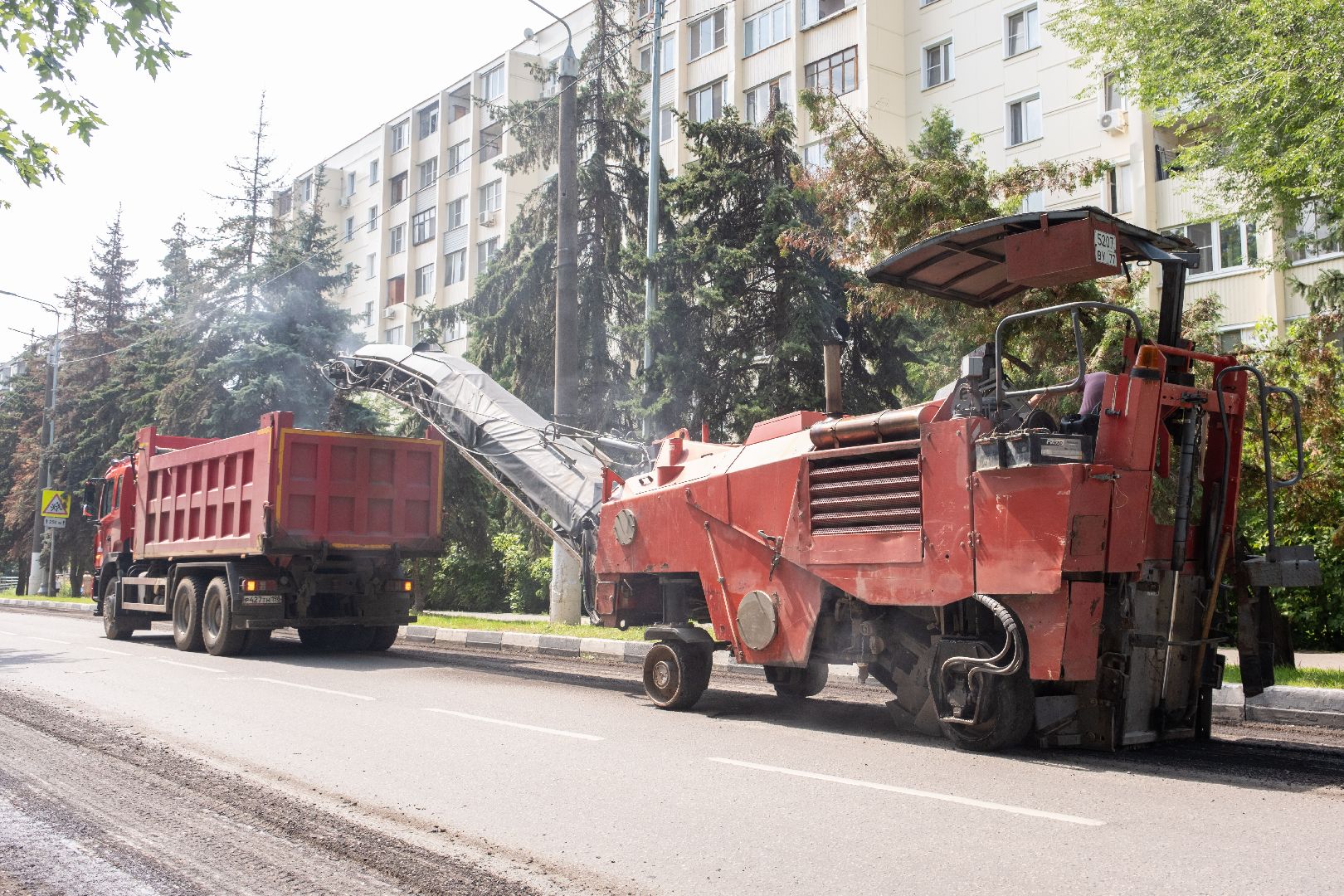лыткарино, жкх, дороги, фрезеровка дороги,