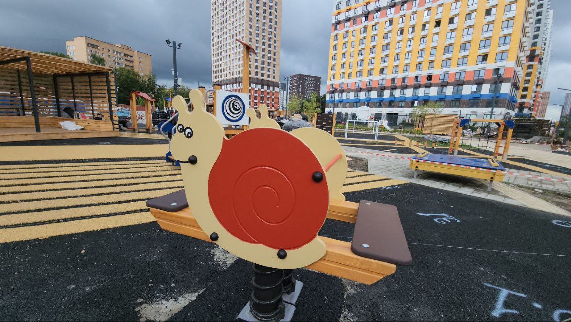 люберцы, новый детский сад, вентилируемый фасад, строители,