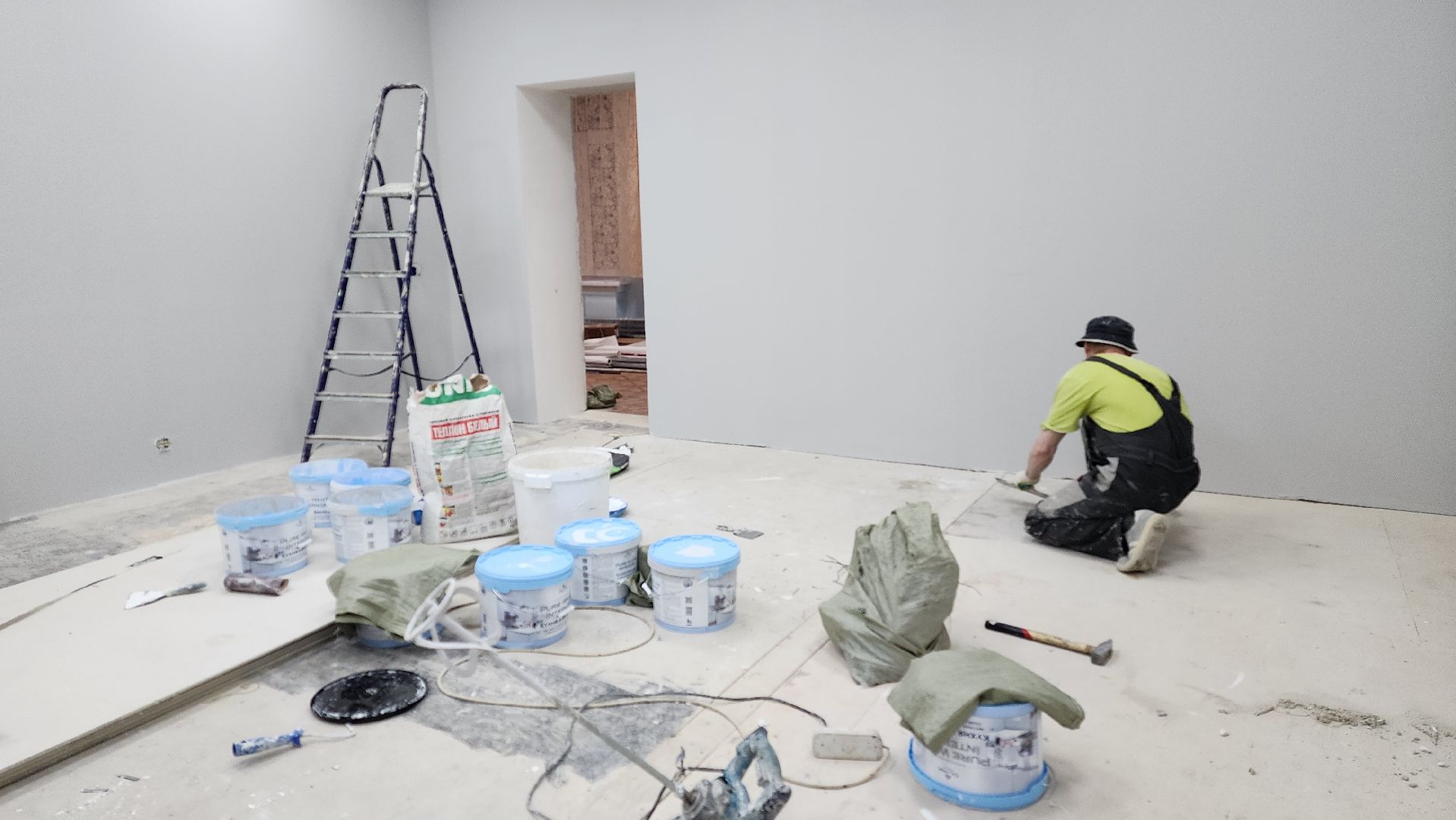 ремонт, школа искусств,