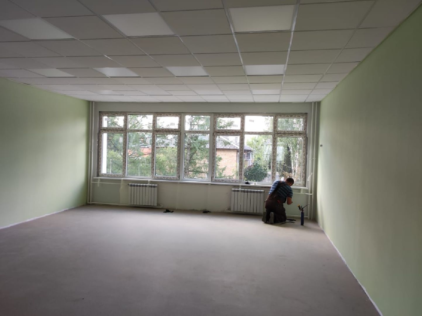 Строительство, Новая школа, Домодедово, Подмосковье, Село Красный путь, образование, образование в подмосковье,