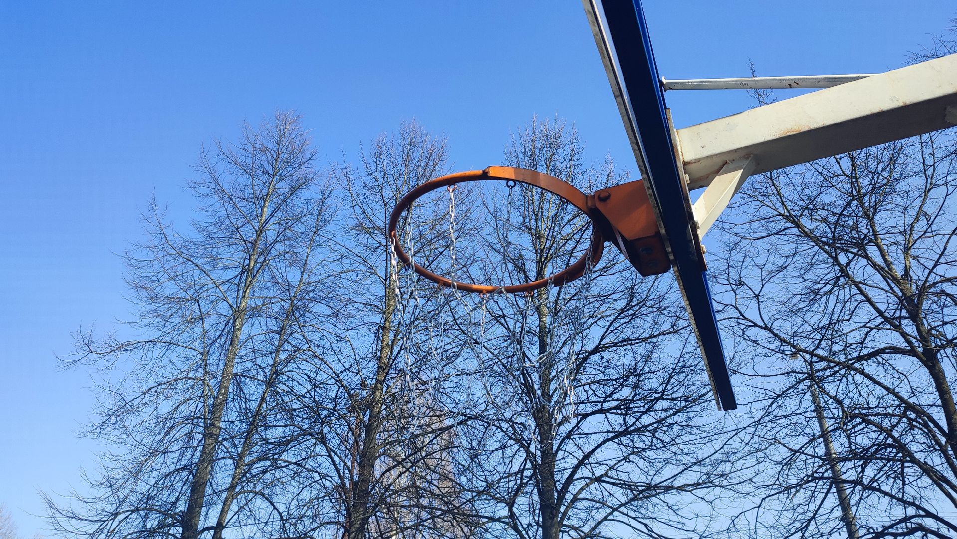 Кашира, парк, баскетбол