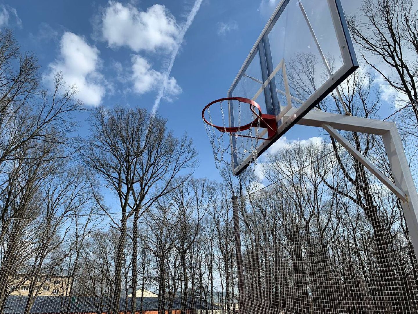 Кашира, парк, баскетбол