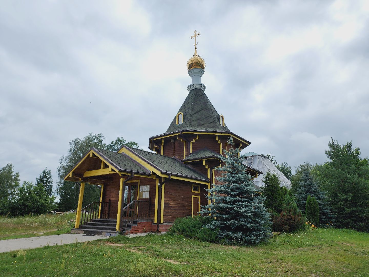 Егорьевск, введенский храм, Рыжево, Московская область, Подмосковье, религия,