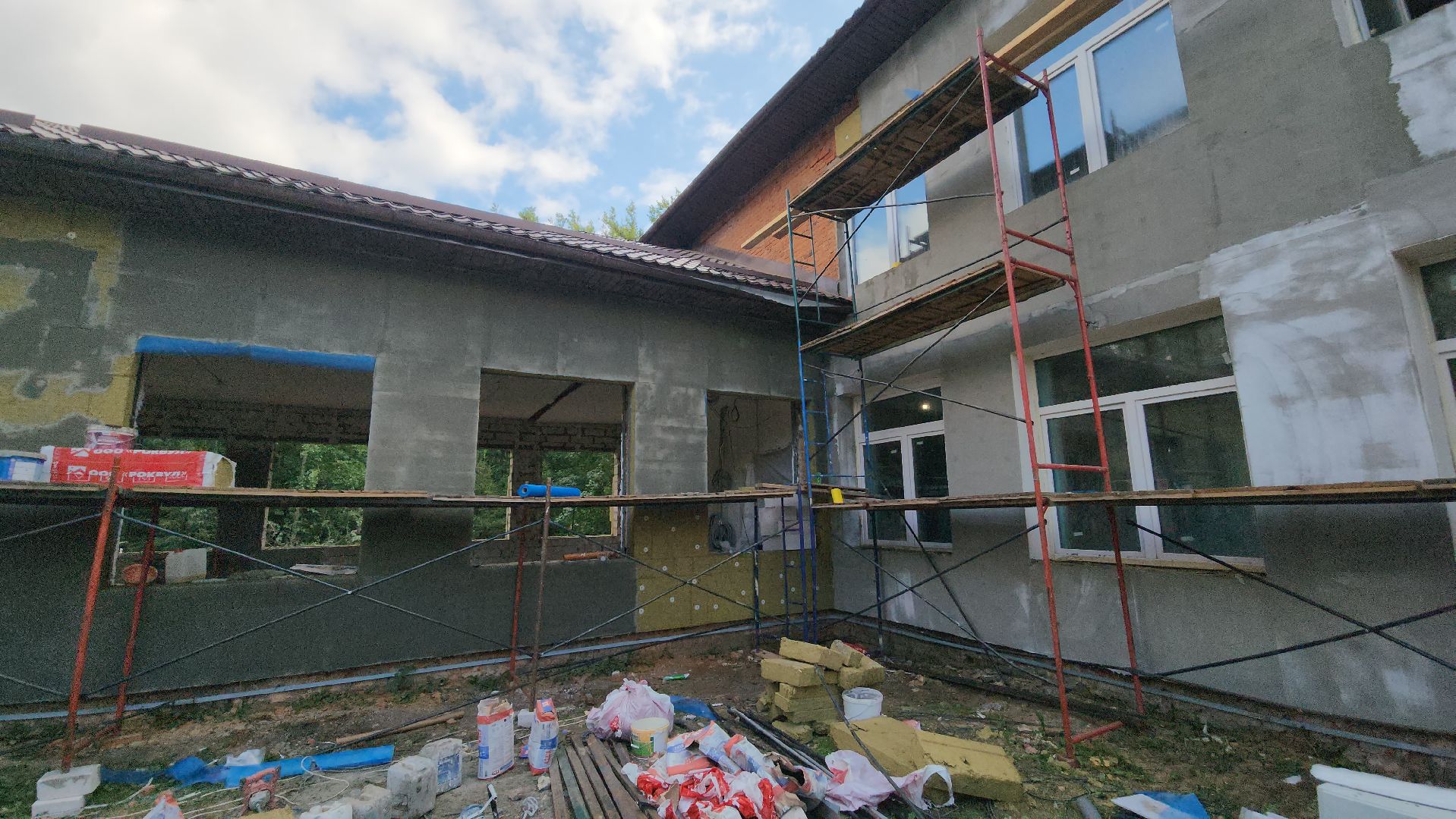 серпухов, туровская школа, местечко данки, строительная готовность, капитальный ремонт,