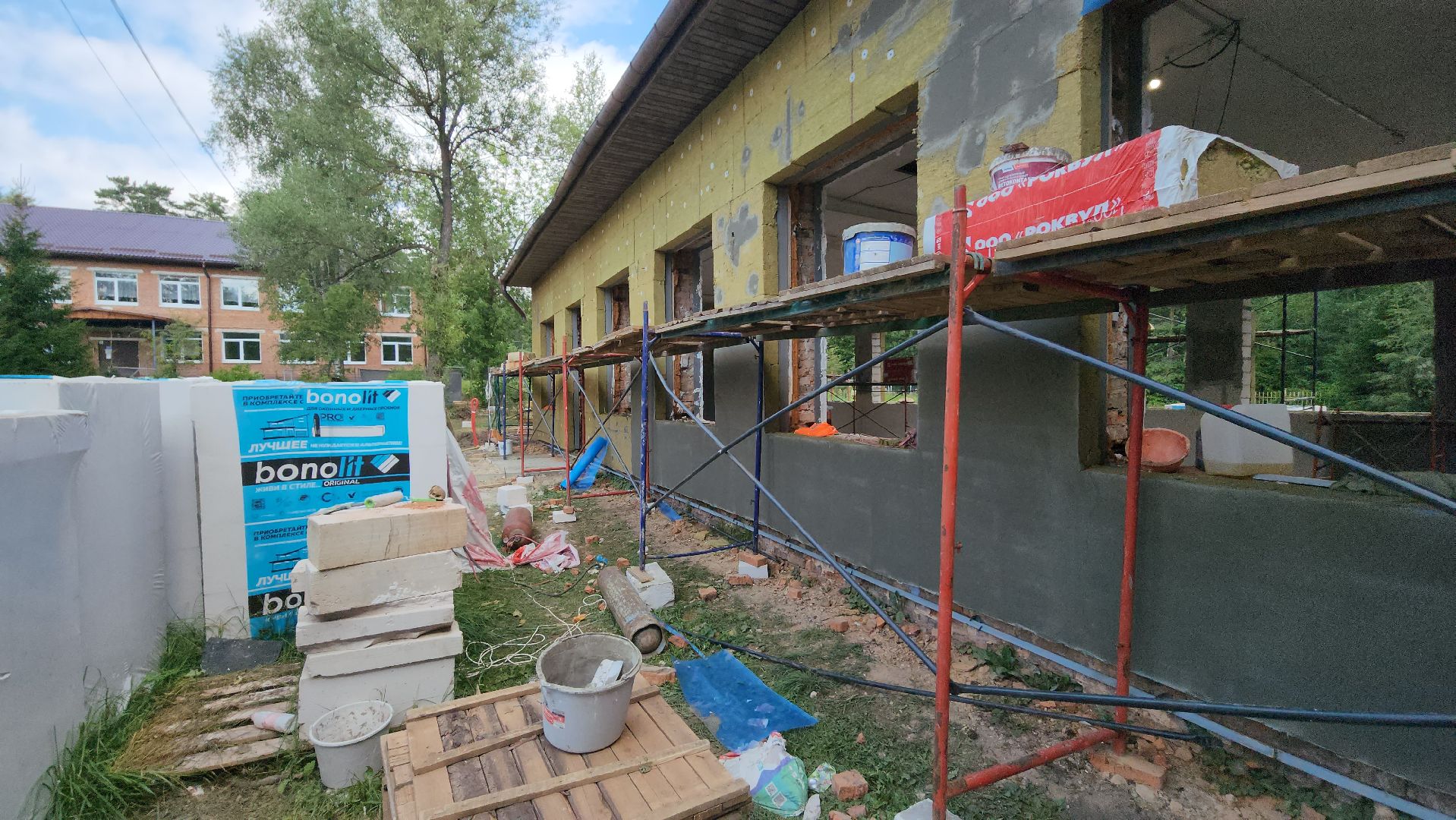 серпухов, туровская школа, местечко данки, строительная готовность, капитальный ремонт,