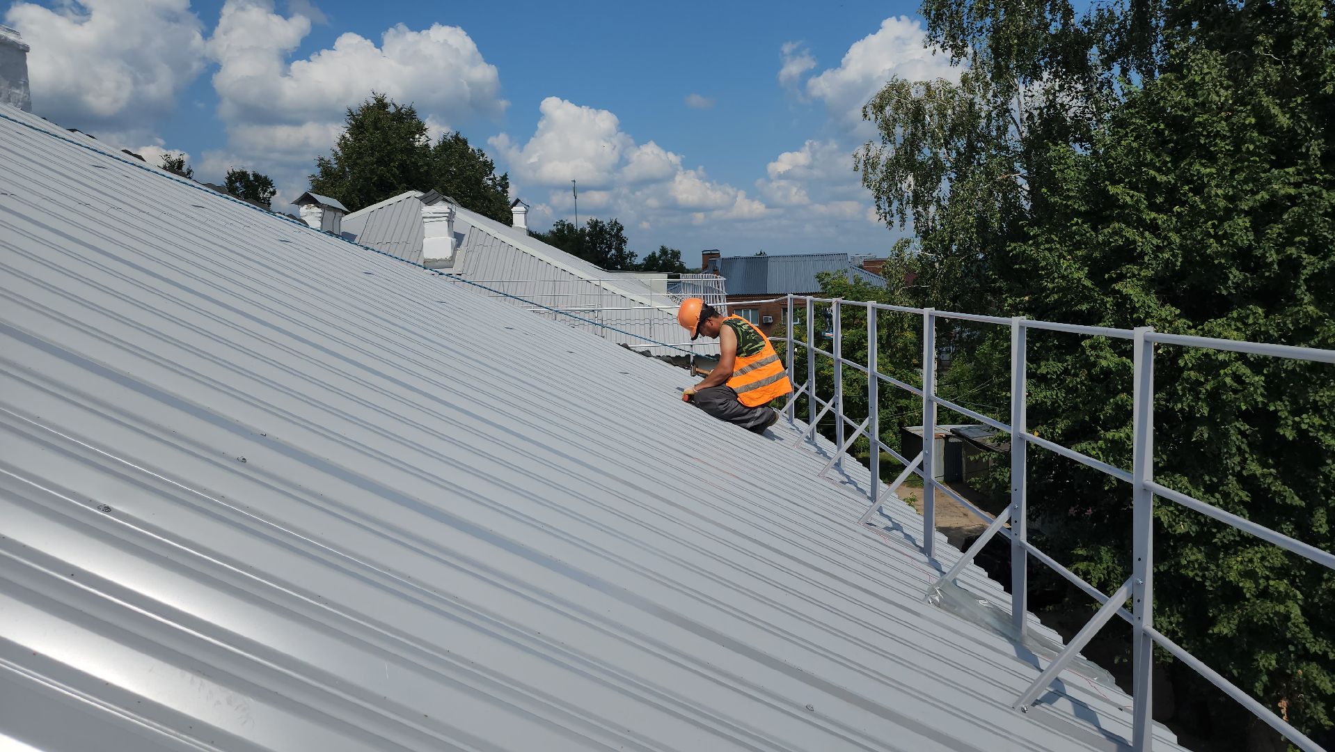 серпухов, улица калинина, замена кровли, жкх, капитальный ремонт,