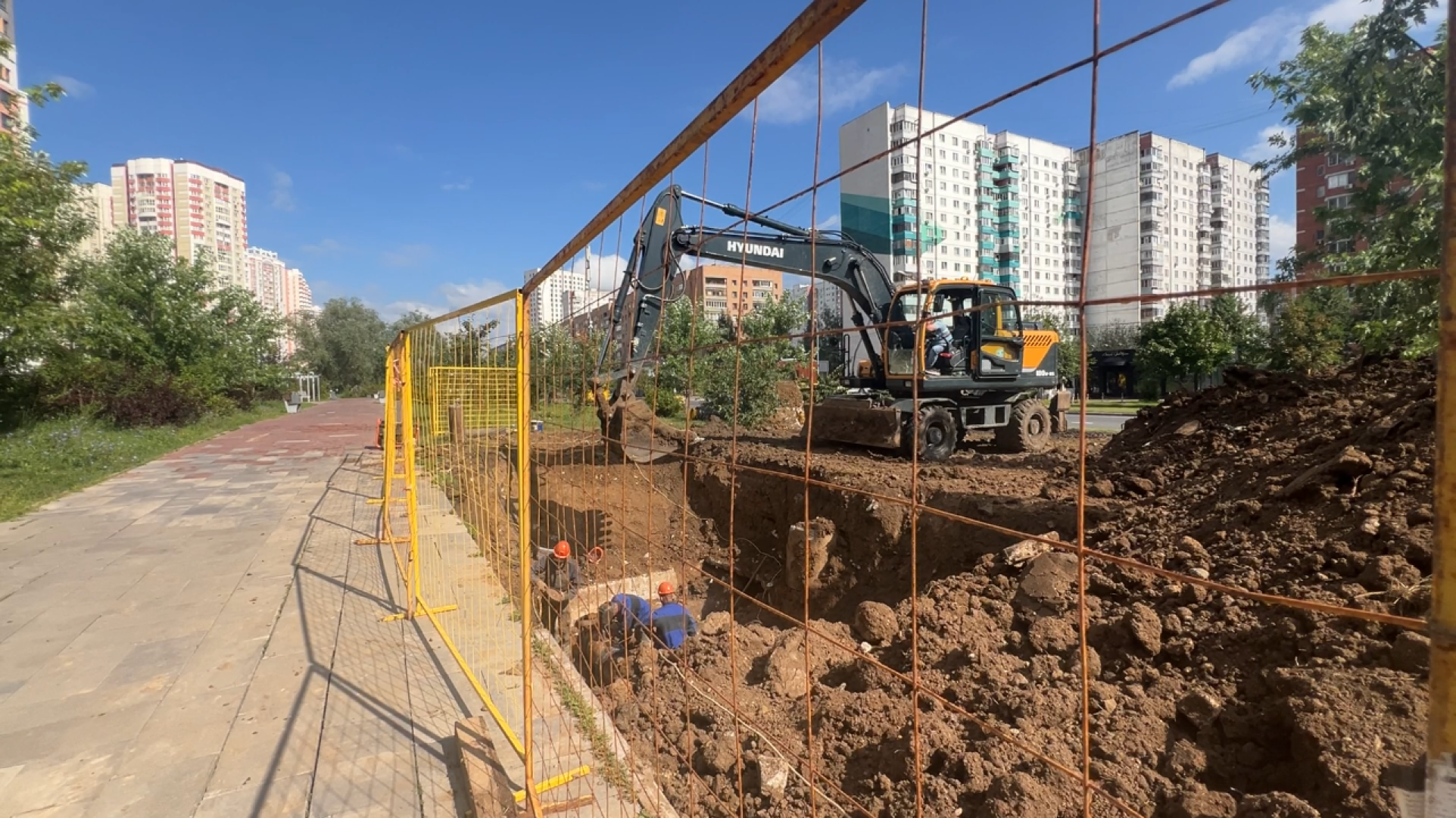 химки, жкх, мосэнерго, отопительный сезон, теплосети, ремонт теплосетей, модернизация теплосетей,