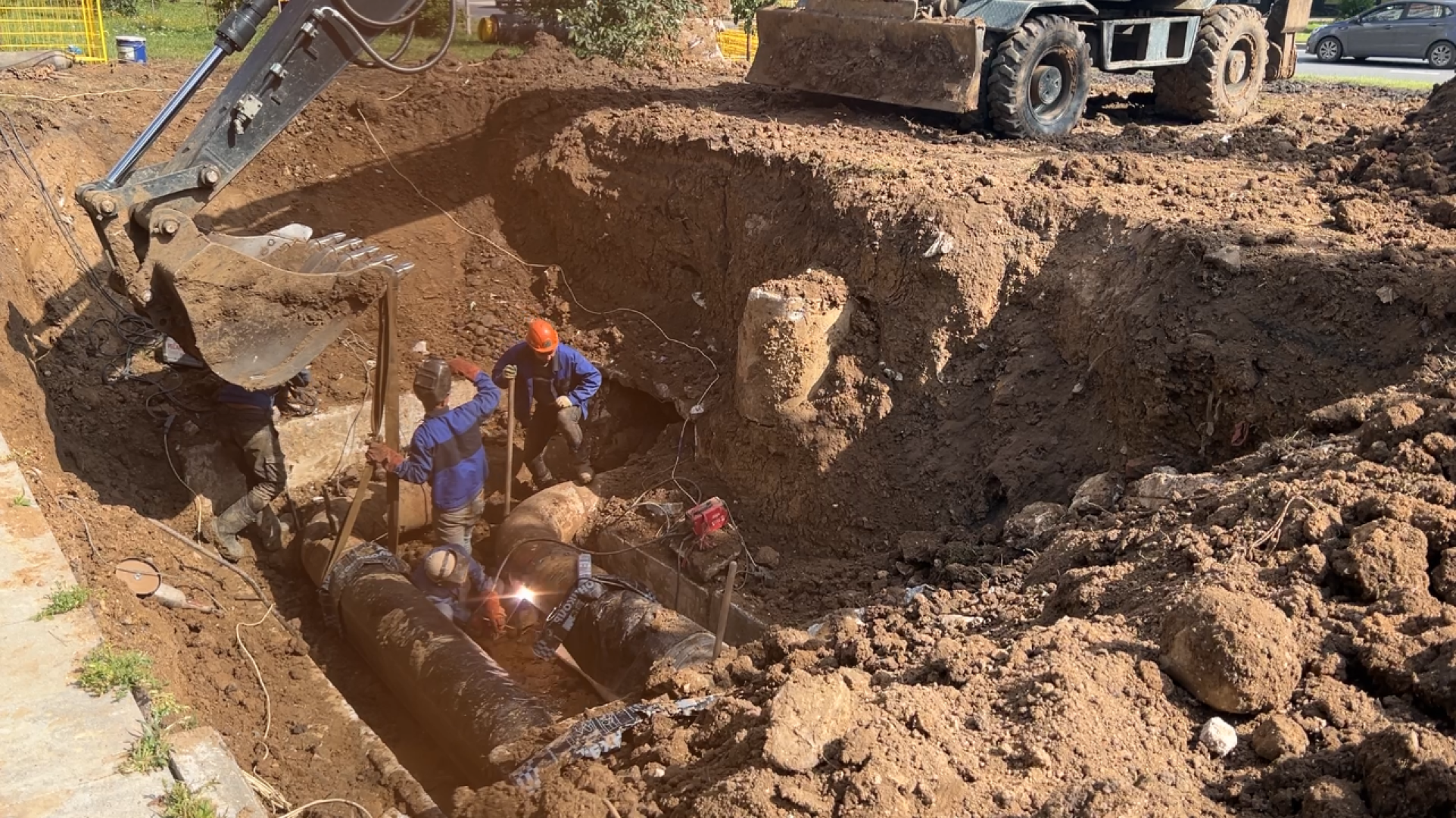 химки, жкх, мосэнерго, отопительный сезон, теплосети, ремонт теплосетей, модернизация теплосетей,