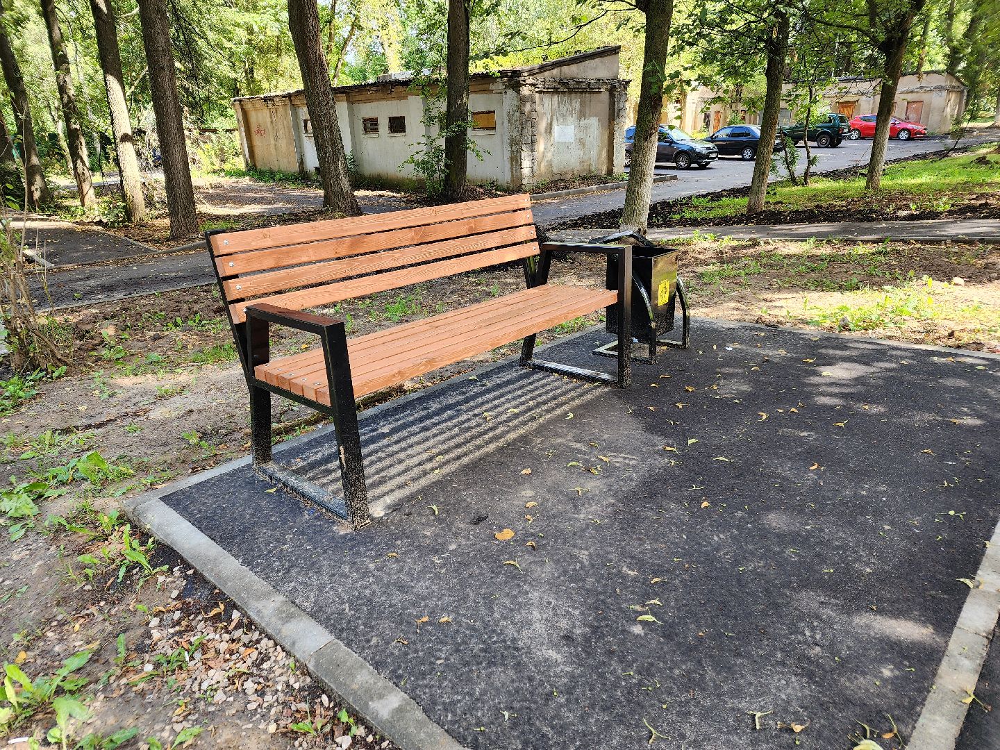 Чехов, улица Чехова, двор, дворовая территория, комплексное благоустройство, проезды, тротуар, детская площадка, освещение, парковка, формирование комфортной городской среды, глава округа Михаил Собакин,