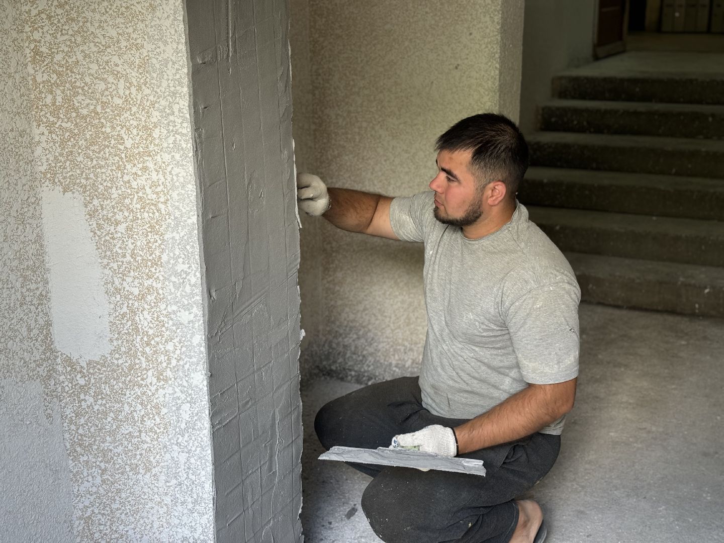 Капитальный ремонт подъезда, Ремонтные работы, город видное, капремонт, ленинский городской округ,