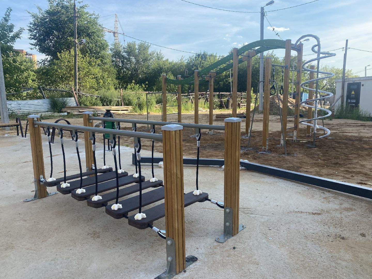 Строительство, Подмосковье, Домодедово, детская площадка, Монтаж, Игровые элементы, новая детская площадка,