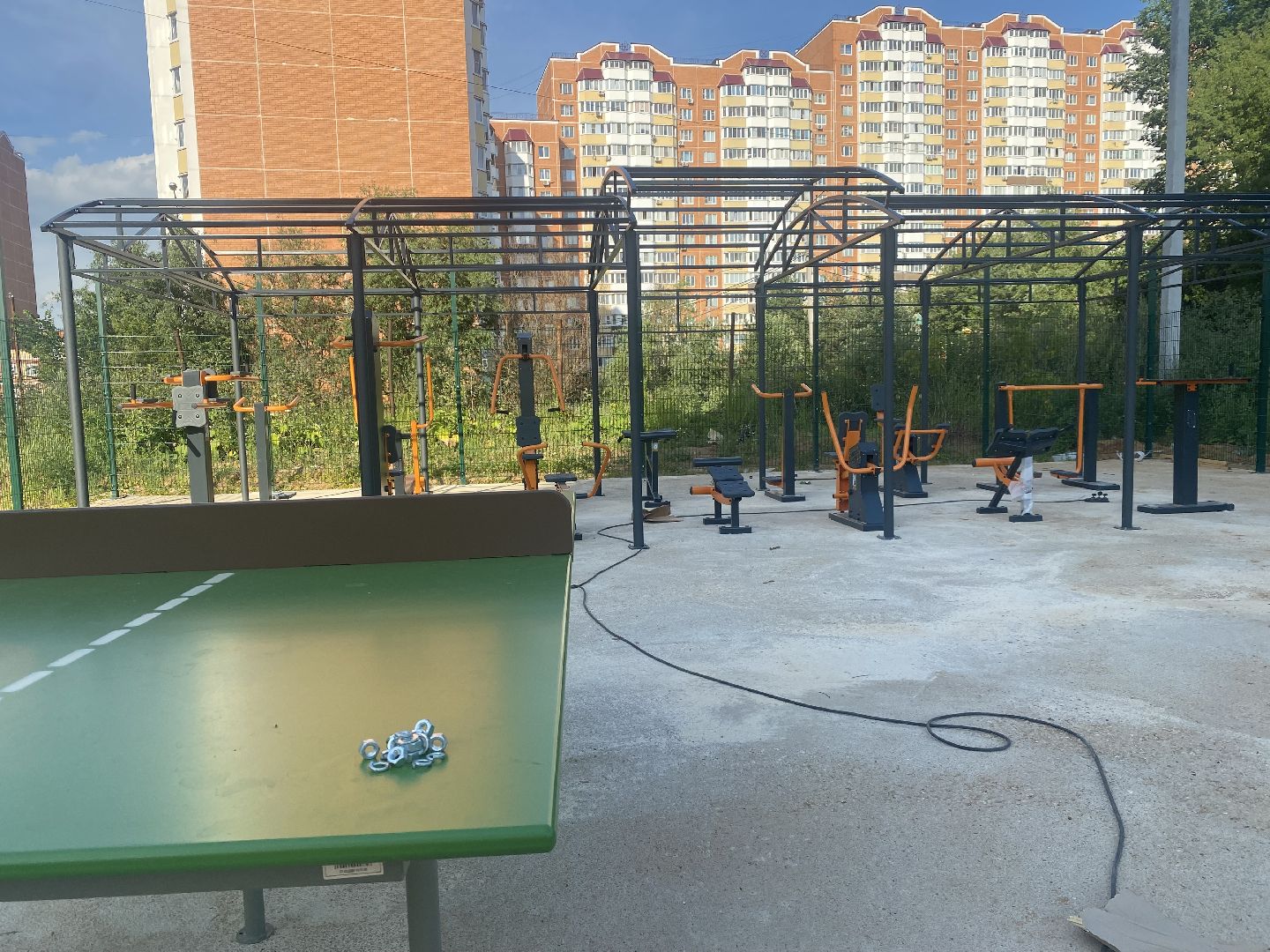 Строительство, Подмосковье, Домодедово, детская площадка, Монтаж, Игровые элементы, новая детская площадка,