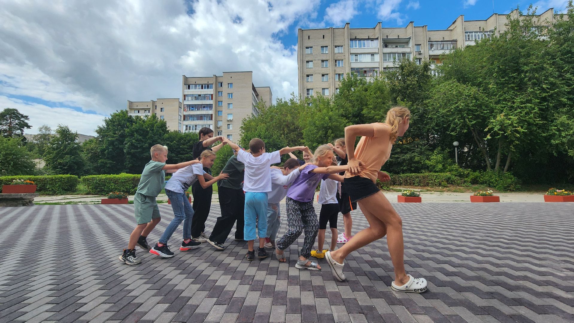 цми, праздник двора, репетиция, дети, протвино,