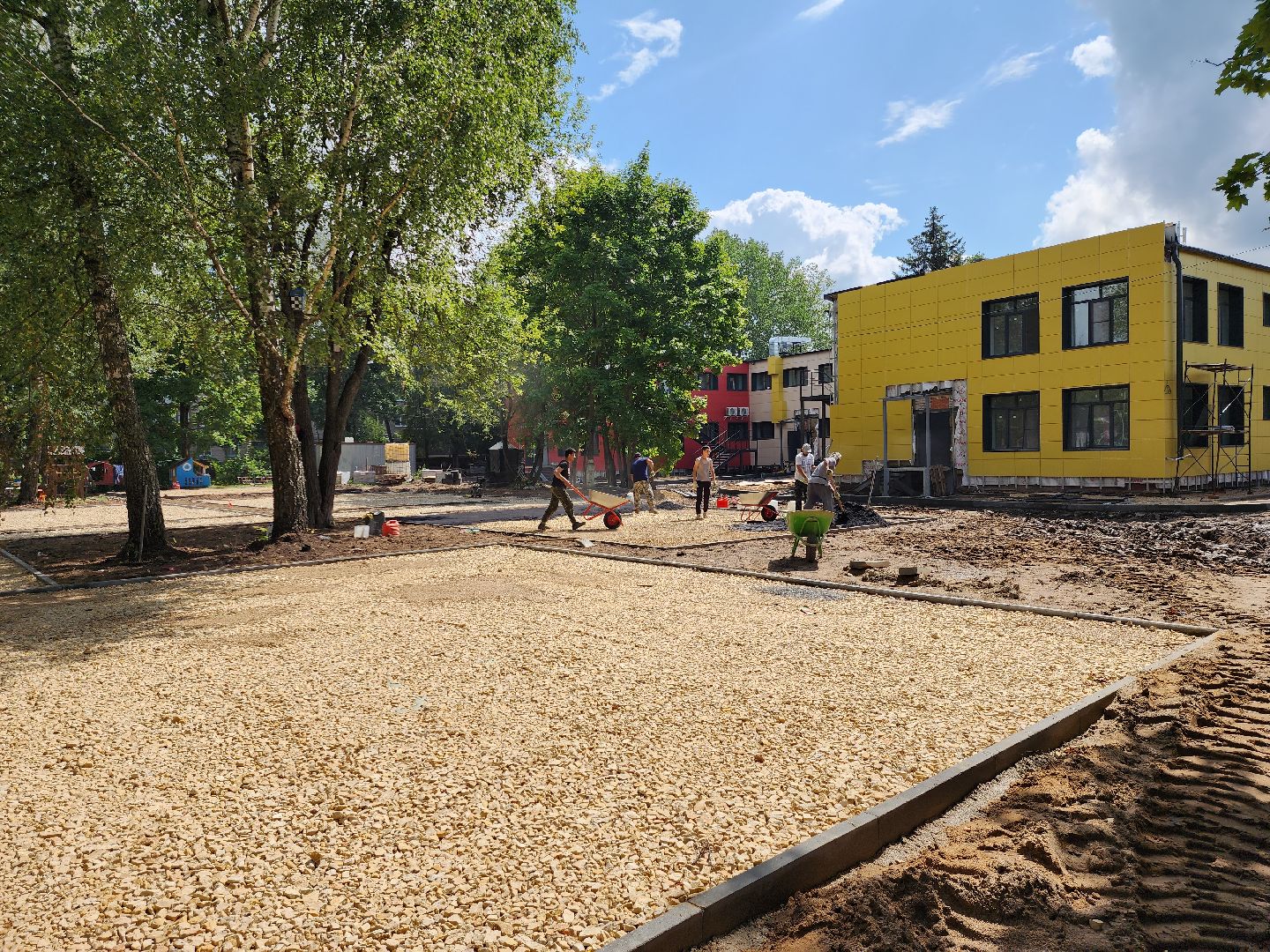 капитальный ремонт, капитальный ремонт детского сада, руза, рузский городской округ, рузский округ, московская область, подмосковье,