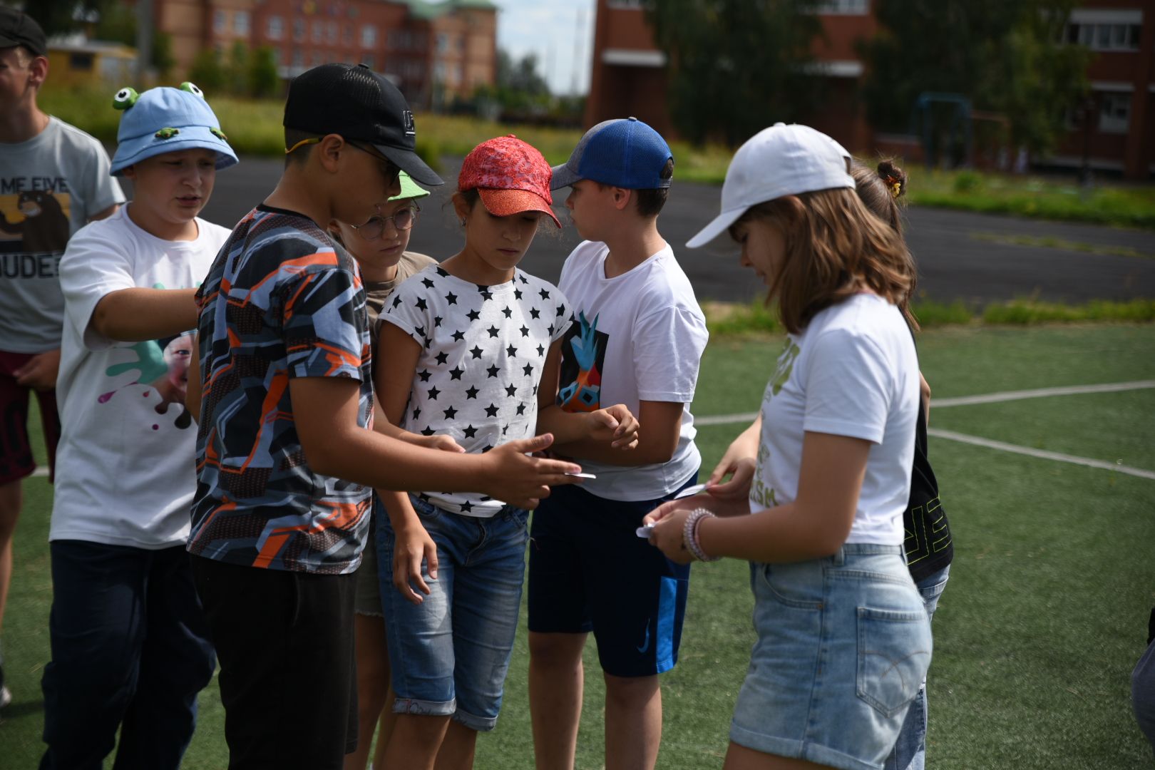 Бронницы, Детский лагерь Радуга, День пожарной и антитеррористической безопасности, Спортивные эстафеты в летнем лагере,