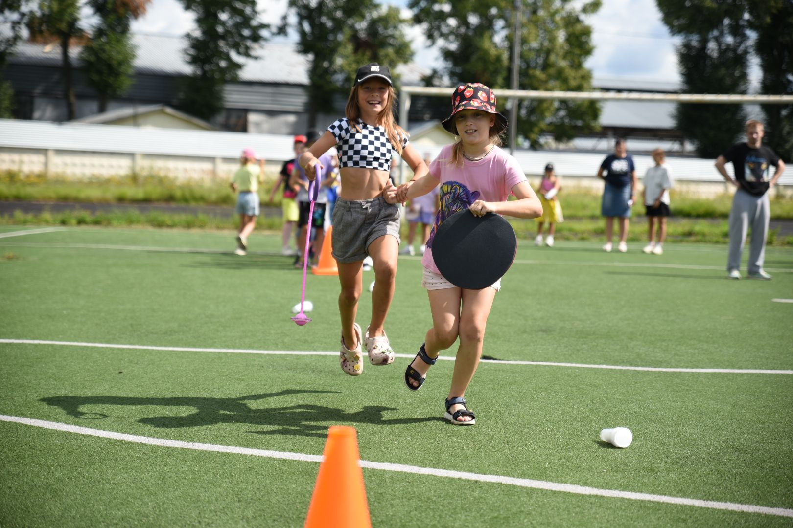 Бронницы, Детский лагерь Радуга, День пожарной и антитеррористической безопасности, Спортивные эстафеты в летнем лагере,
