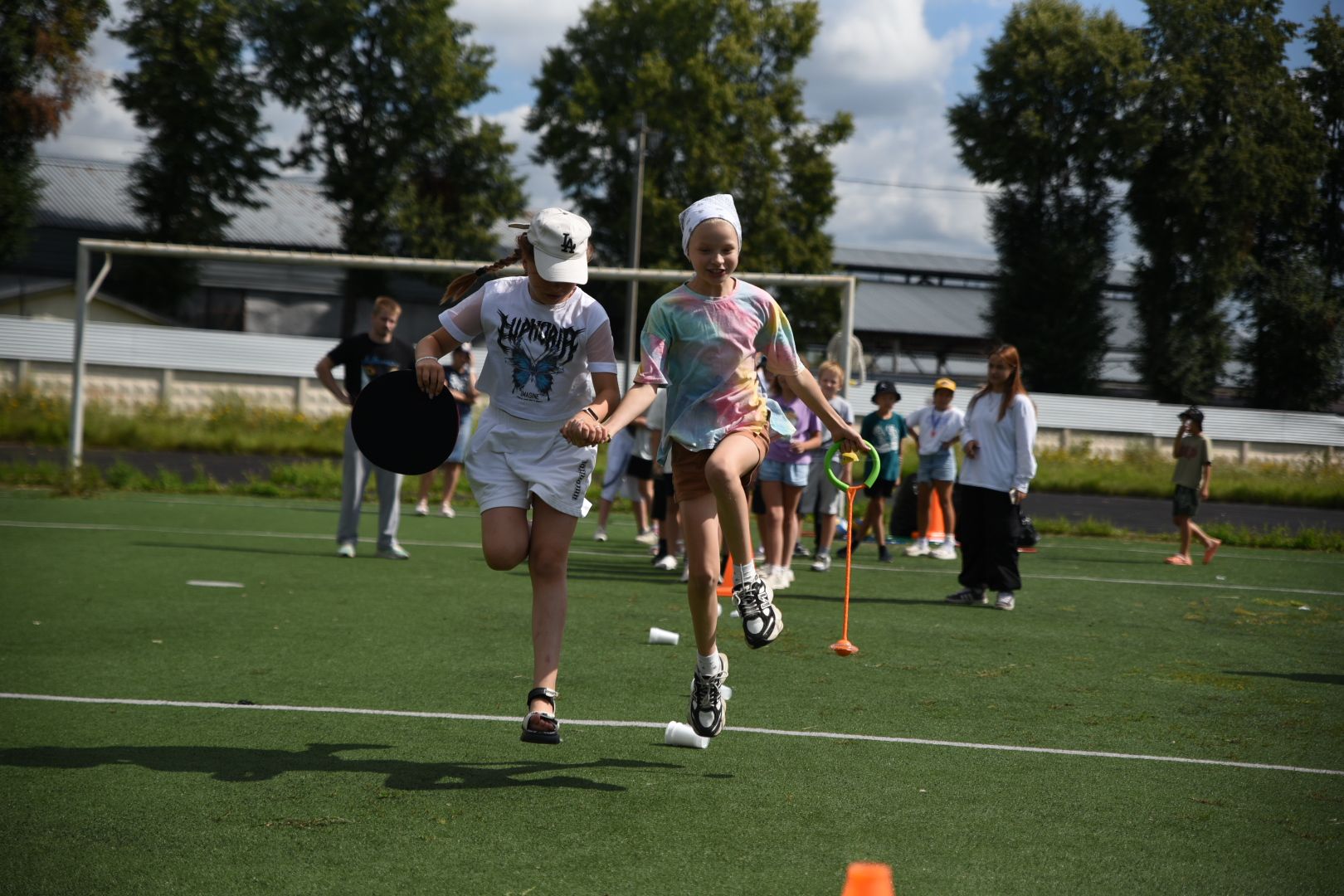 Бронницы, Детский лагерь Радуга, День пожарной и антитеррористической безопасности, Спортивные эстафеты в летнем лагере,