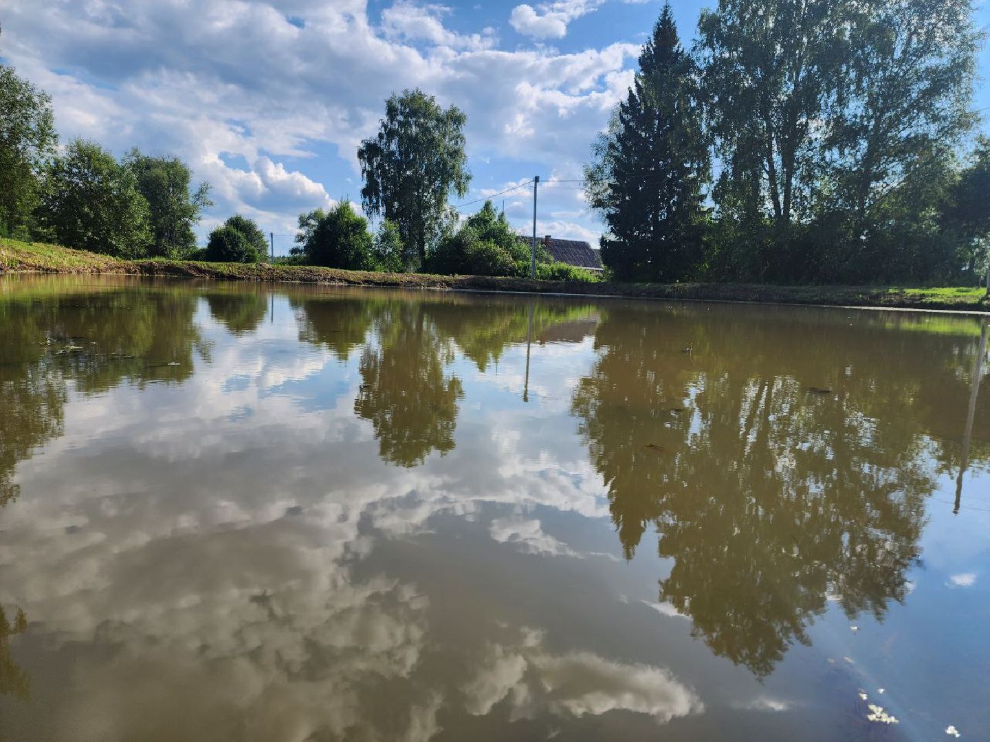 можайск, можайский городской округ, подмосковье, пожарный пруд, благоусройство, расчистка пруда,