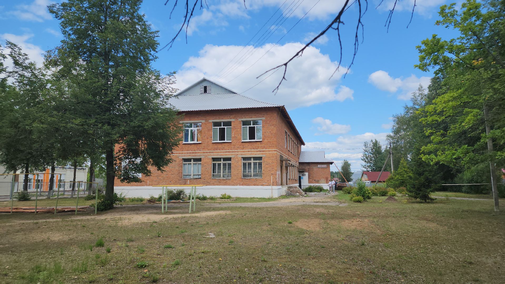 саввино, егорьевск, клуб, сельский клуб, крыша, кровля, благоустройство,