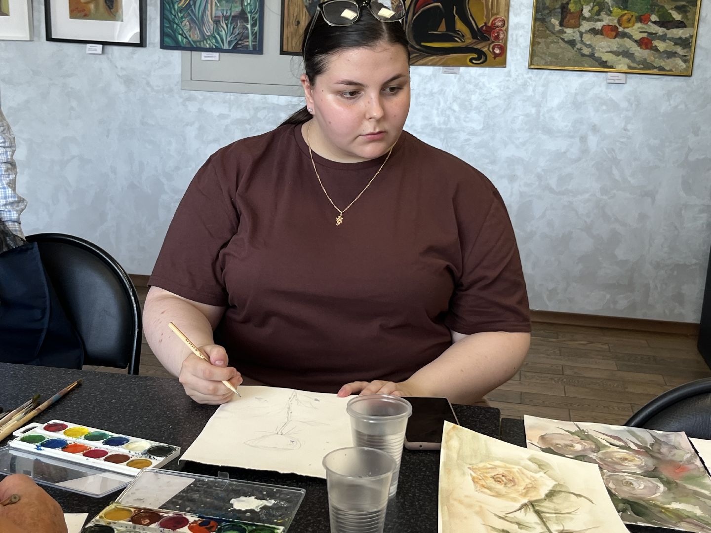 наро-фоминск, цдк звезда, живопись, мастер-класс по живописи, культура подмосковья,