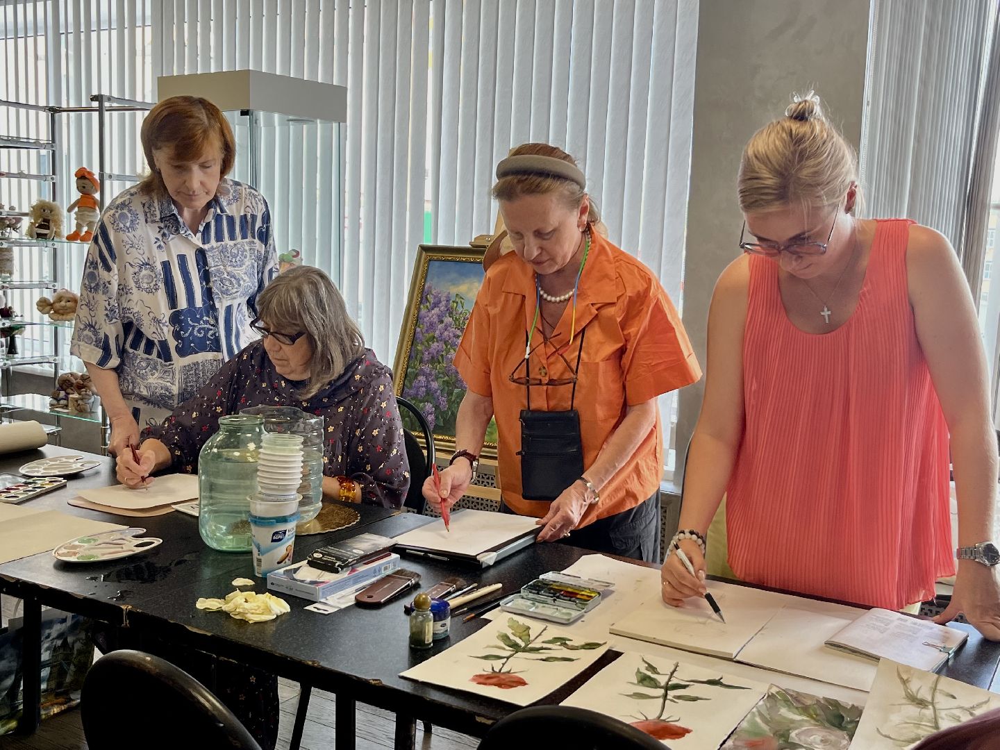 наро-фоминск, цдк звезда, живопись, мастер-класс по живописи, культура подмосковья,