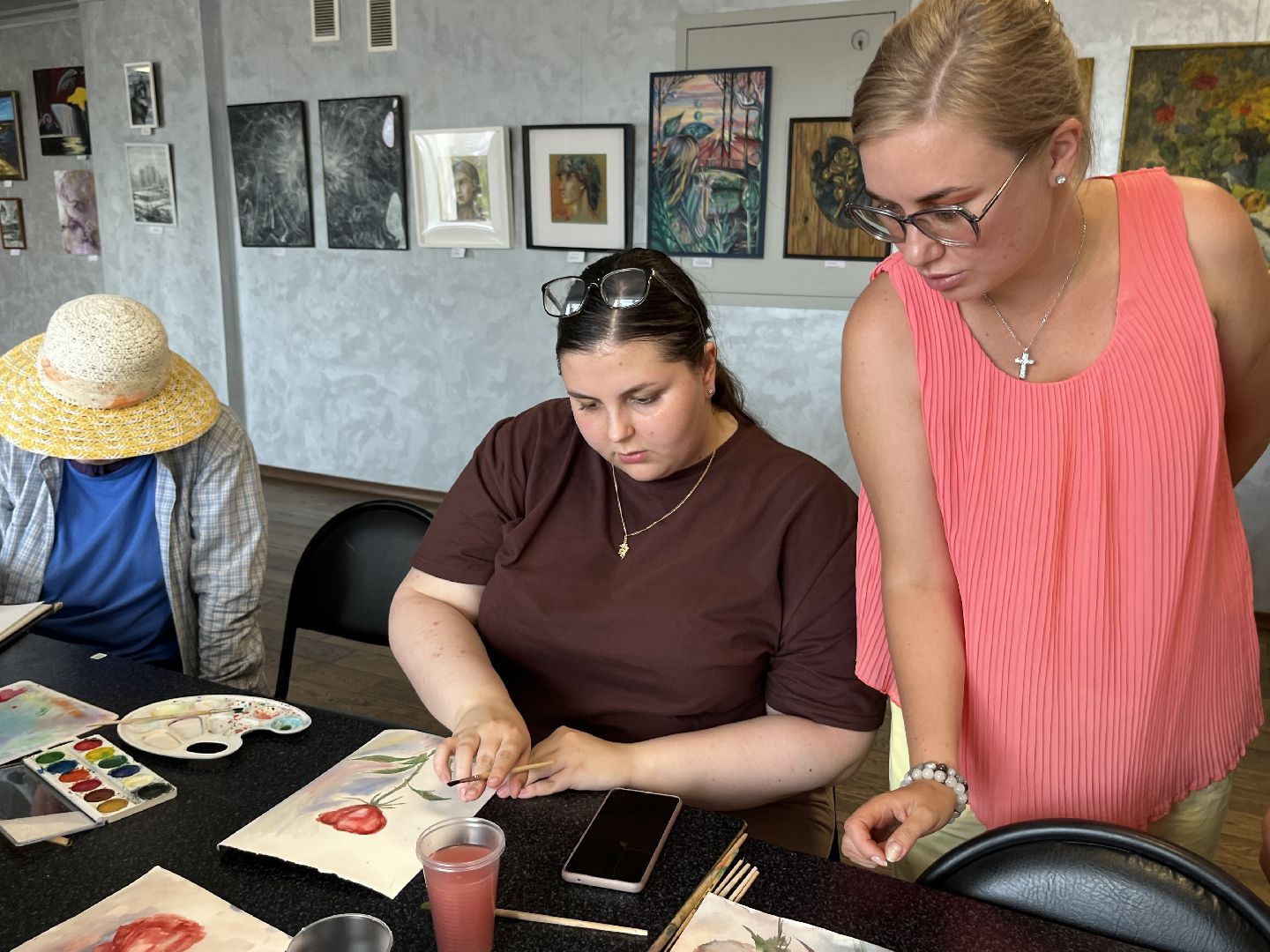 наро-фоминск, цдк звезда, живопись, мастер-класс по живописи, культура подмосковья,