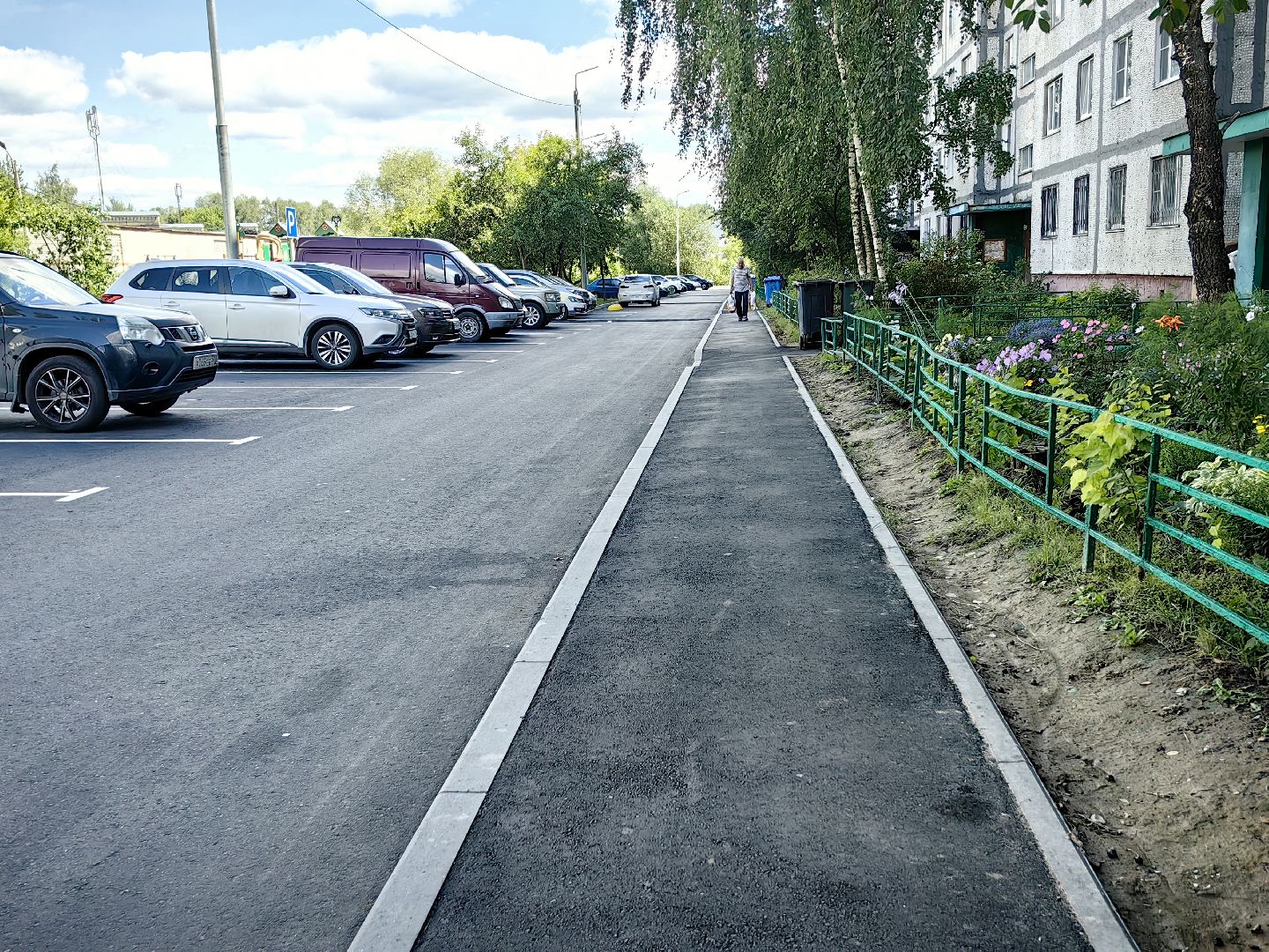 благоустройство 2024, двор, асфальт, детская площадка, спортивная площадка, парковка, щёлково,