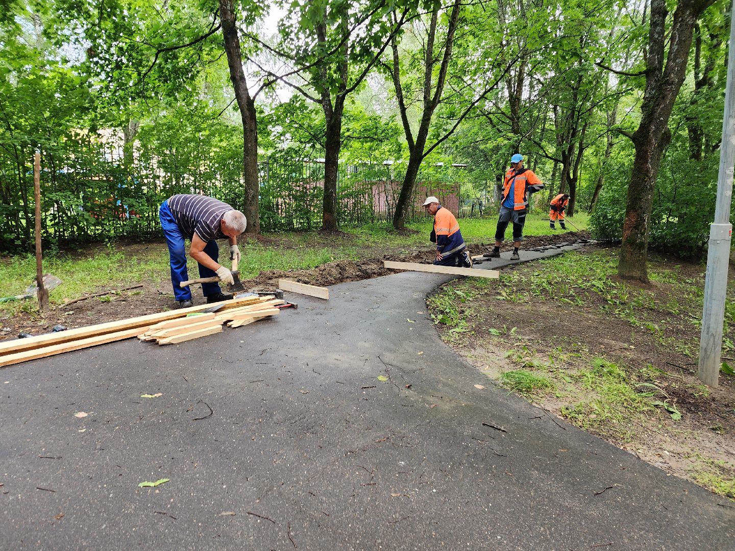 Черноголовка, Благоустройство, Пешеходные дороги, тротуары,