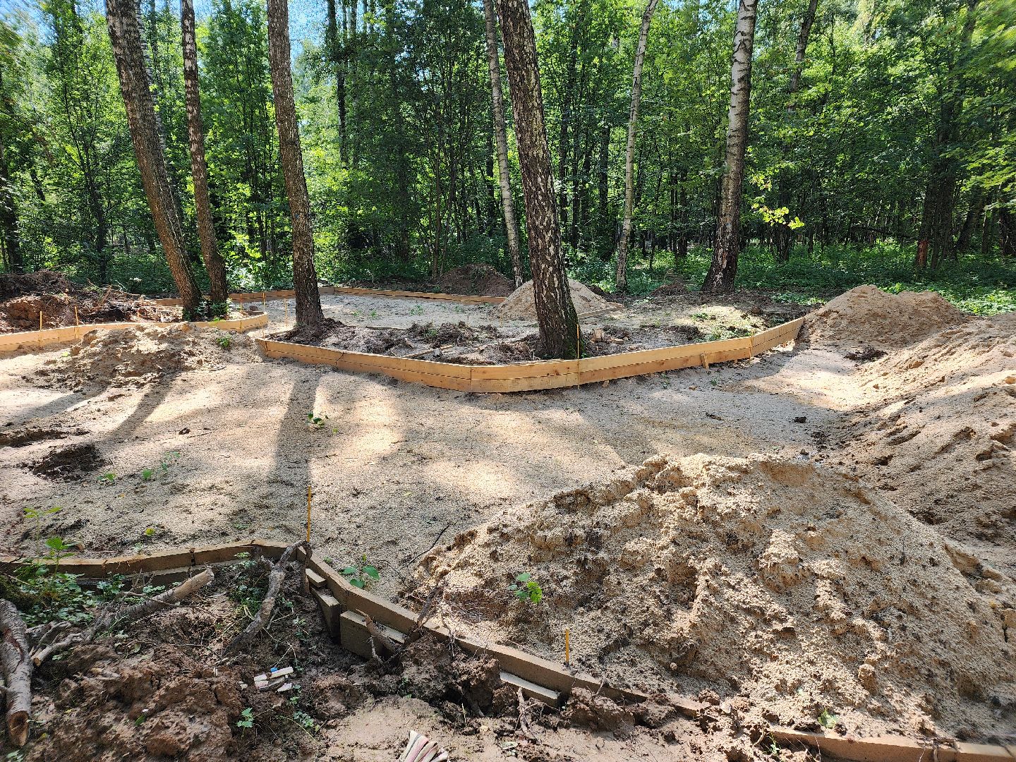 Чехов, микрорайон Губернский, строительство, лесопарк, лесопарковая зона отдыха, благоустройство, программа Парки в лесу, губернатор Московской области Андрей Воробьев, глава администрации го Чехов Михаил Собакин,